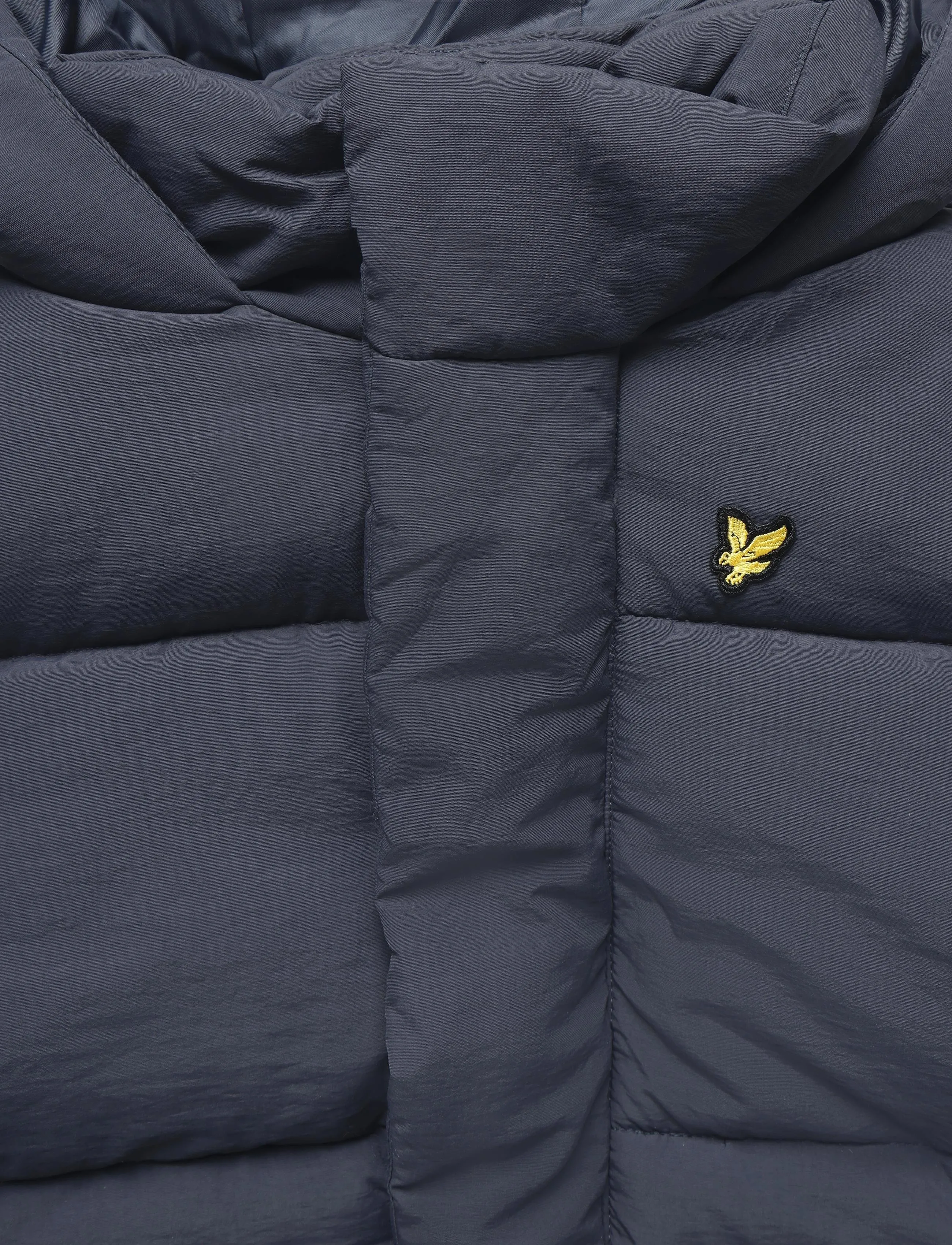 Lyle & Scott - Nylon Padded Coat - quiltede jakker - observer grey - 2