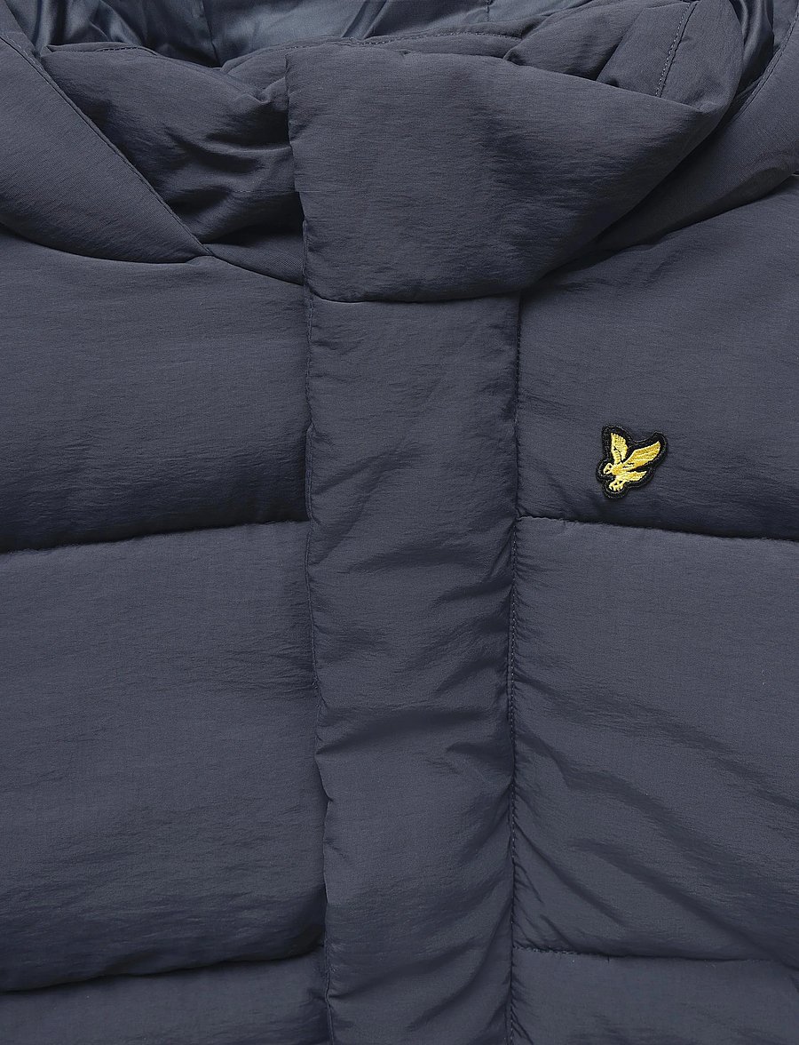 Lyle & Scott - Nylon Padded Coat - quiltede jakker - observer grey - 2