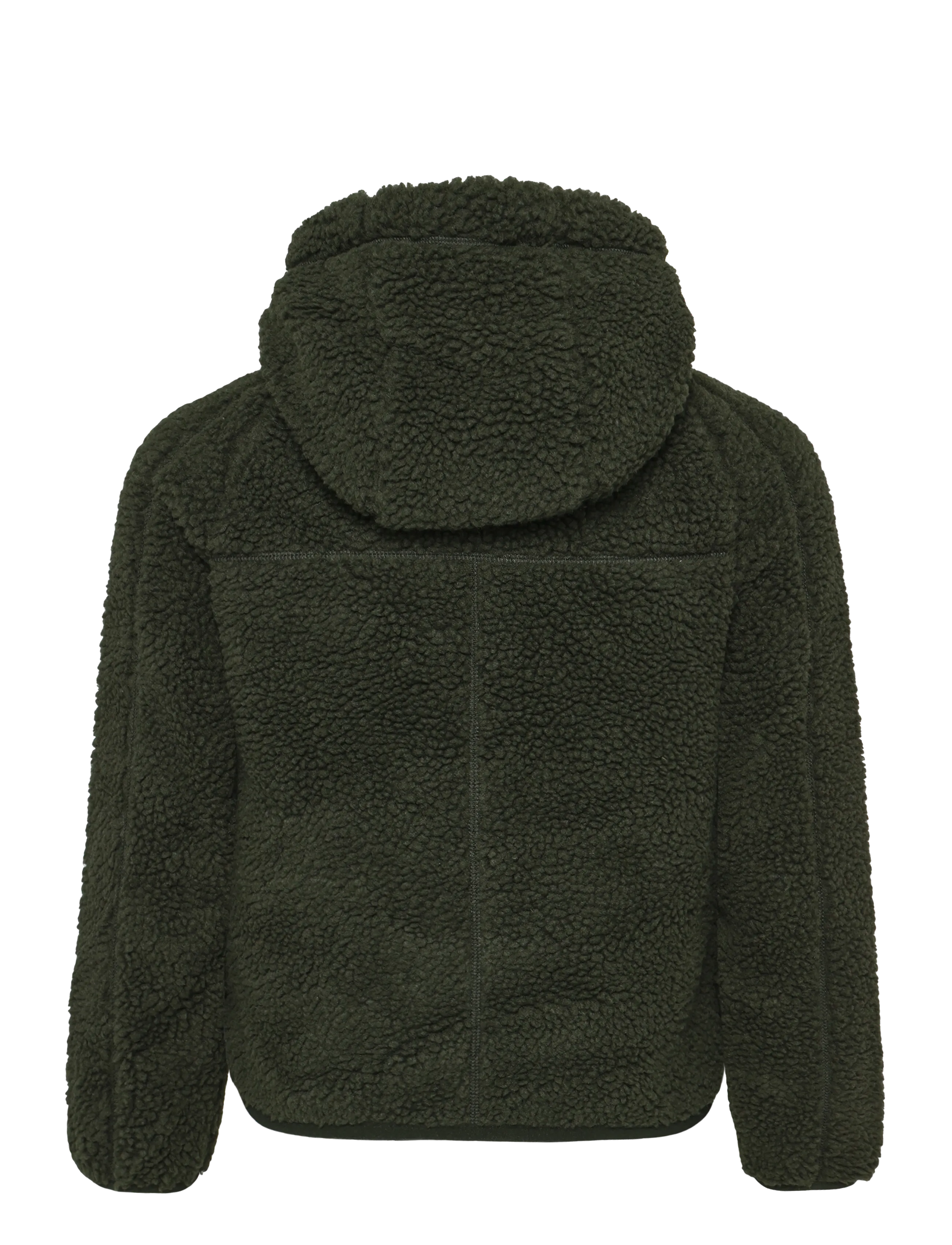 Lyle & Scott - Hooded Sherpa Fleece Jacket - thermo-jacken - deep depths - 1