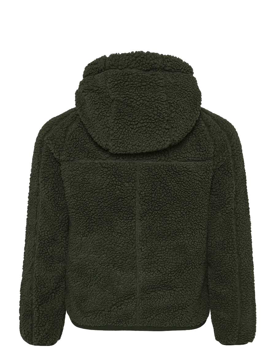 Lyle & Scott - Hooded Sherpa Fleece Jacket - thermo-jacken - deep depths - 1