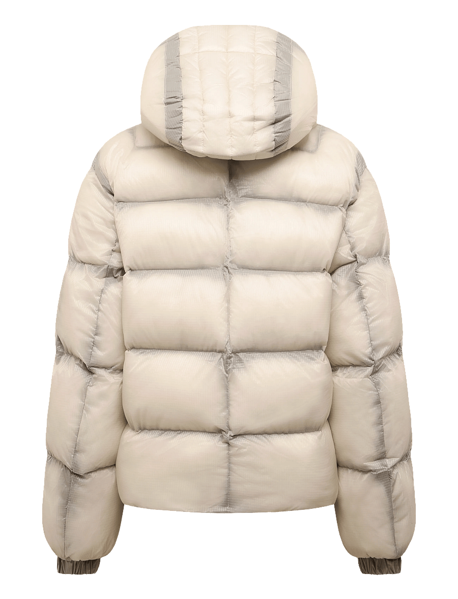 Lyle & Scott - Translucent Puffer Jacket - vinterjackor - putty - 2
