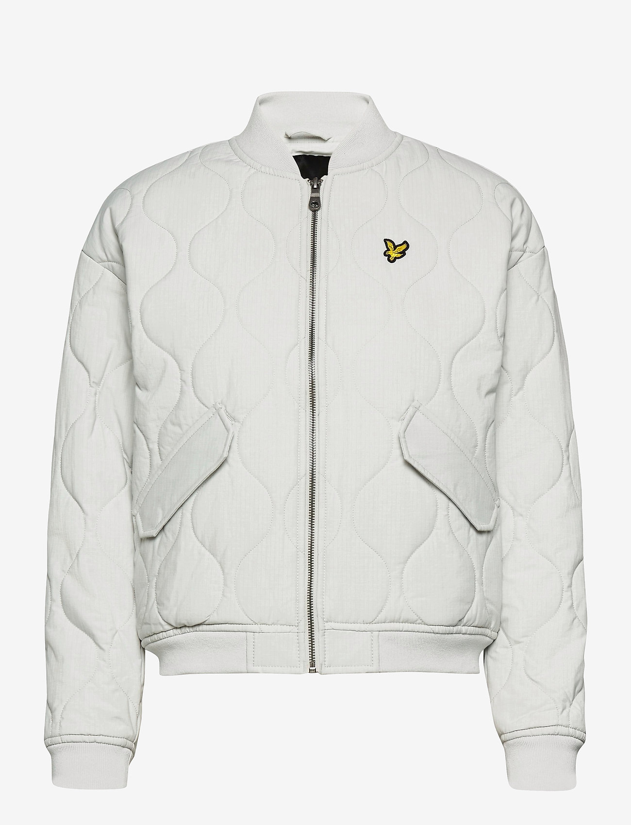 Lyle & Scott - Quilted Bomber - cloud - 0