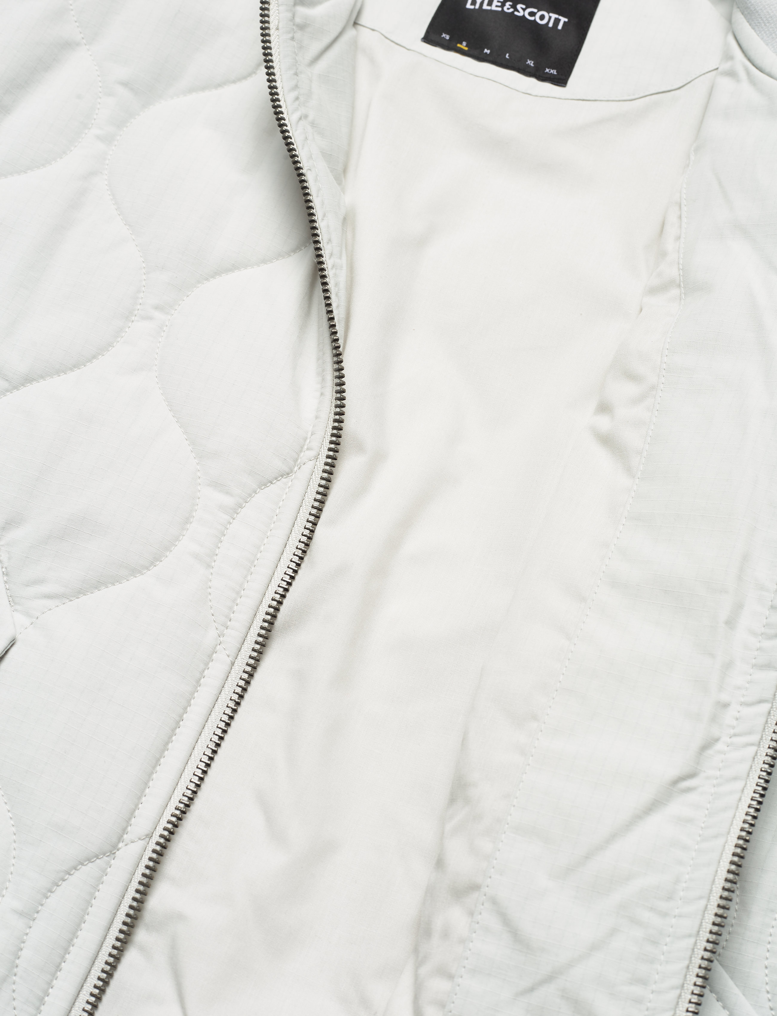 Lyle & Scott - Quilted Bomber - cloud - 4