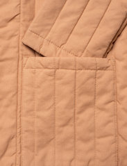 Lyle & Scott - Quilted Tie Waist Jacket - quilted jackets - tan - 3