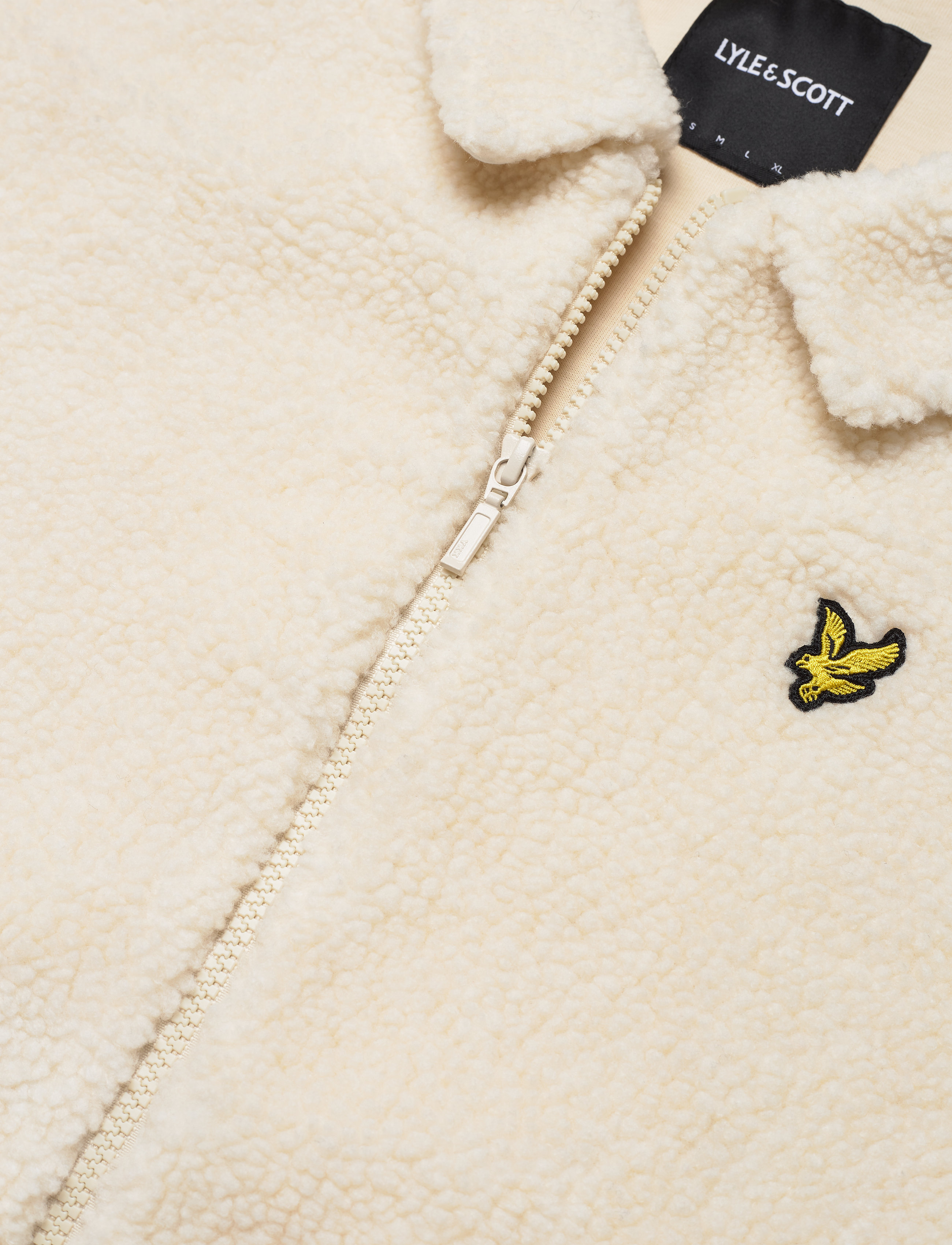 Lyle & Scott - Shearling Jacket - vanilla - 2