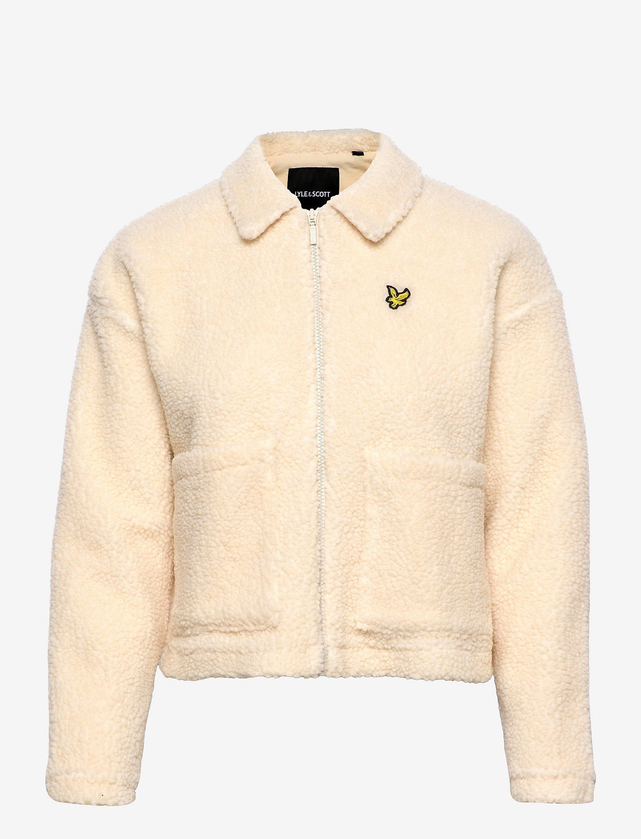 Lyle & Scott - Shearling Jacket - vanilla - 0