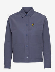 Lyle & Scott - Shacket - langermede skjorter - nightshade blue - 0
