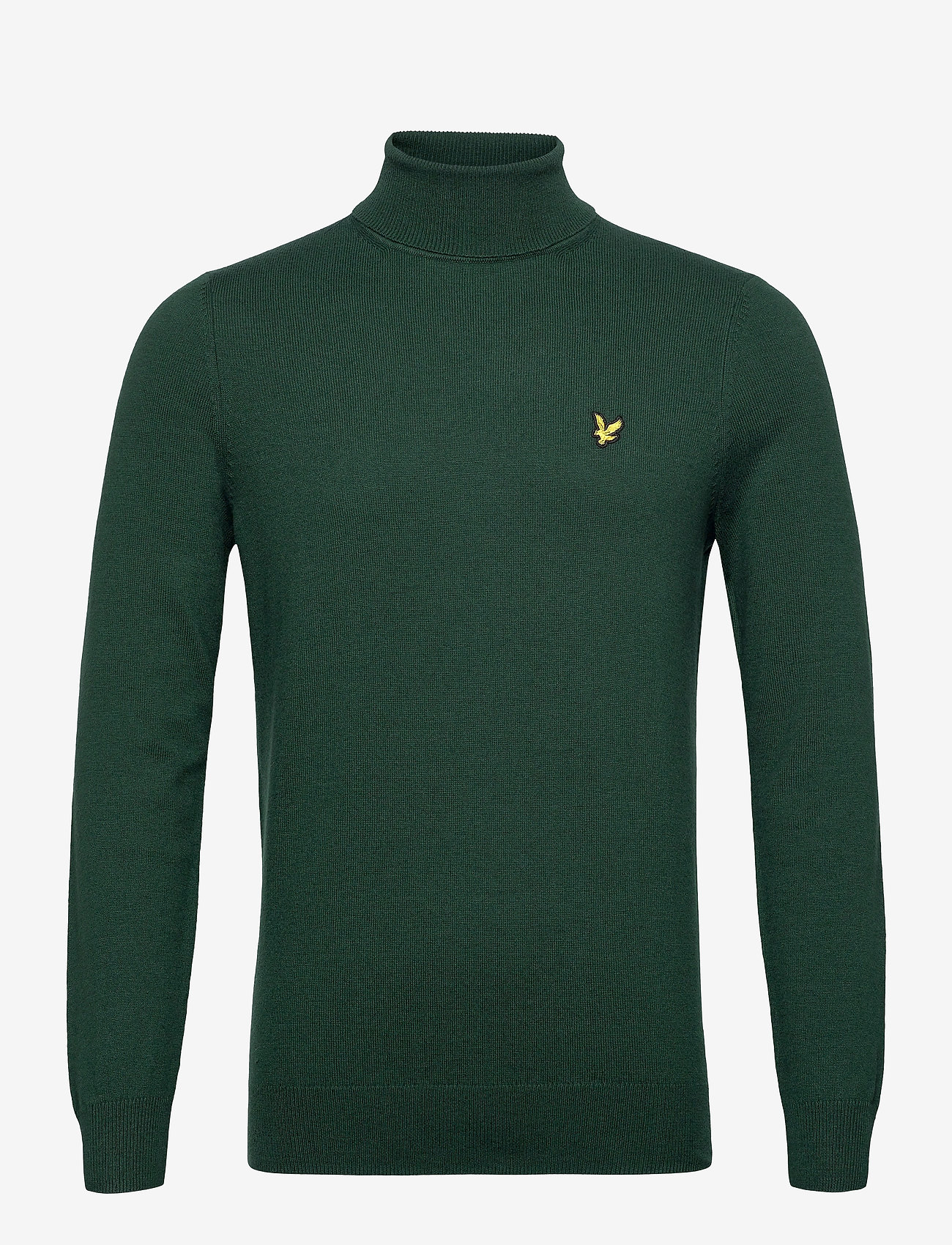 Roll Neck Jumper - JADE GREEN