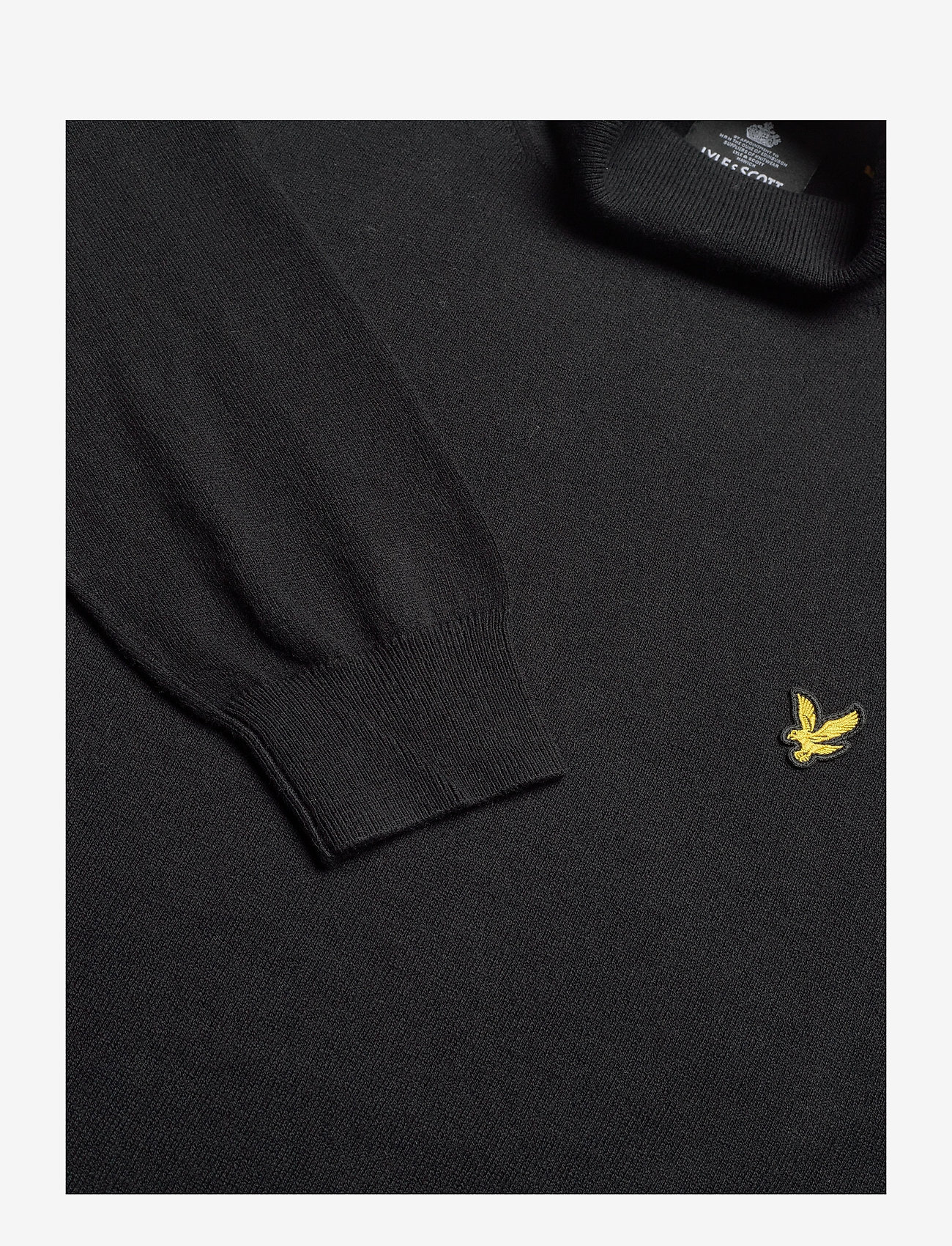 Lyle & Scott - Roll Neck Jumper - jet black - 2