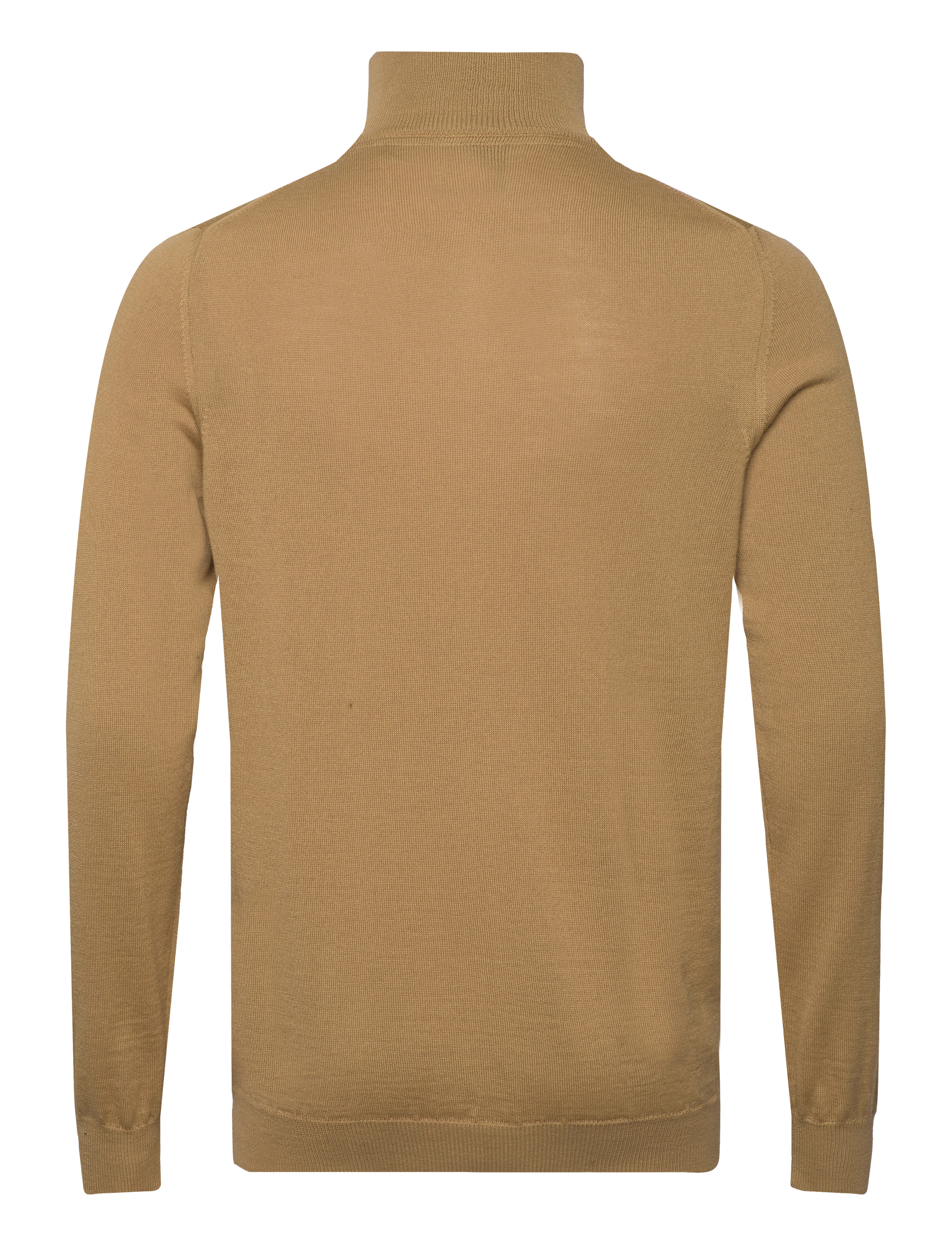 Lyle & Scott - Quarter Zip Merino Mix - w972 sandy - 1