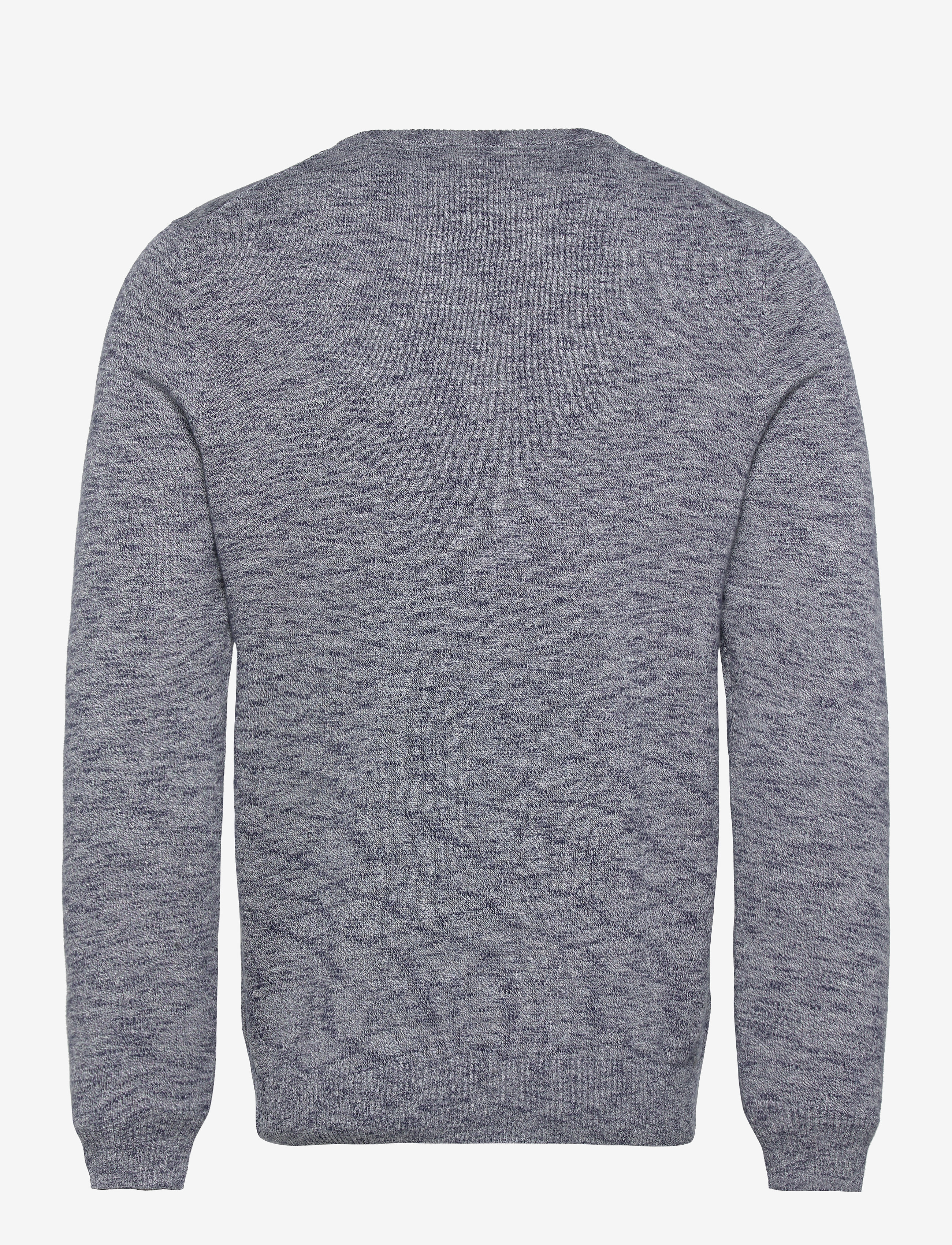 Lyle & Scott - Cotton Knitted Crew Neck Jumper - navy - 1
