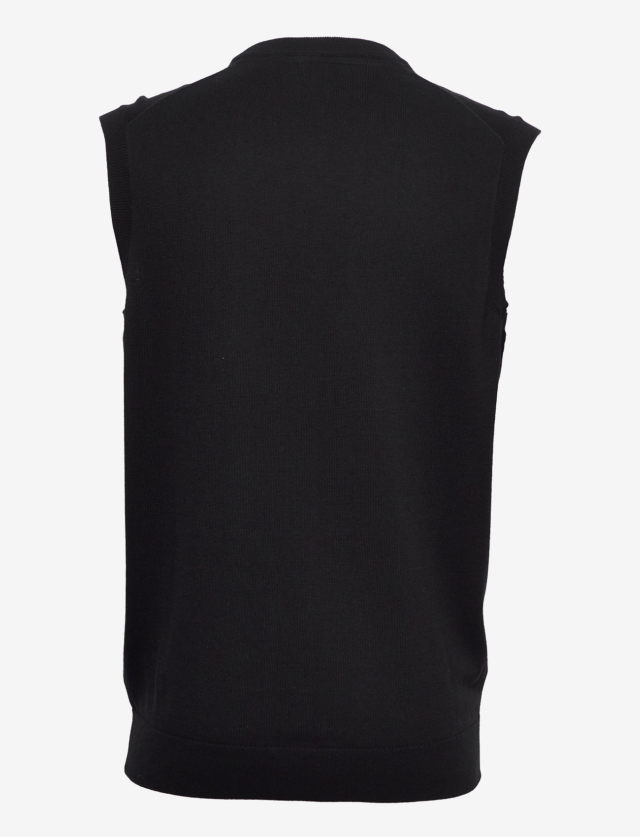 Lyle & Scott - V Neck Vest - jet black - 1