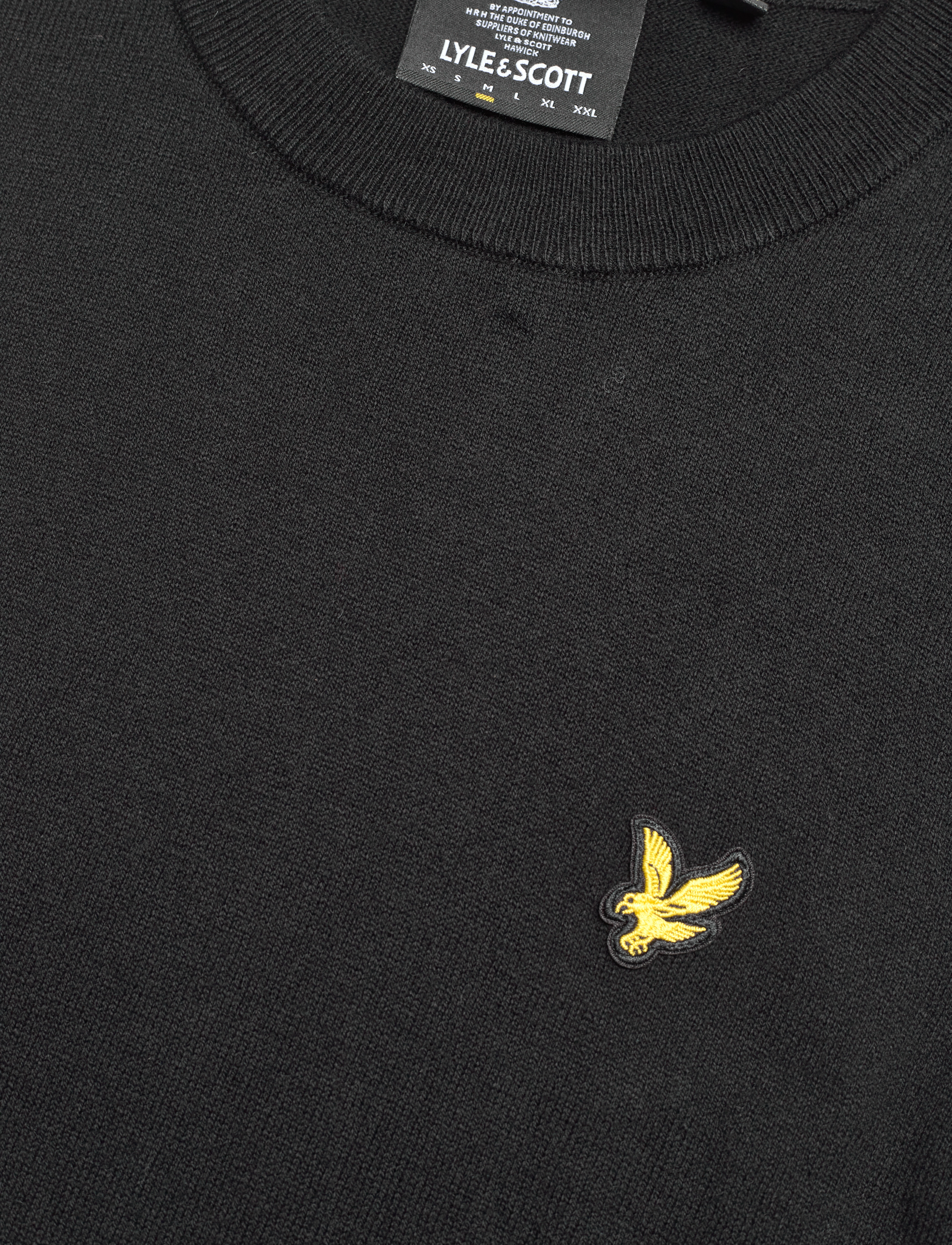 Lyle & Scott - Crew Neck Vest - jet black - 2