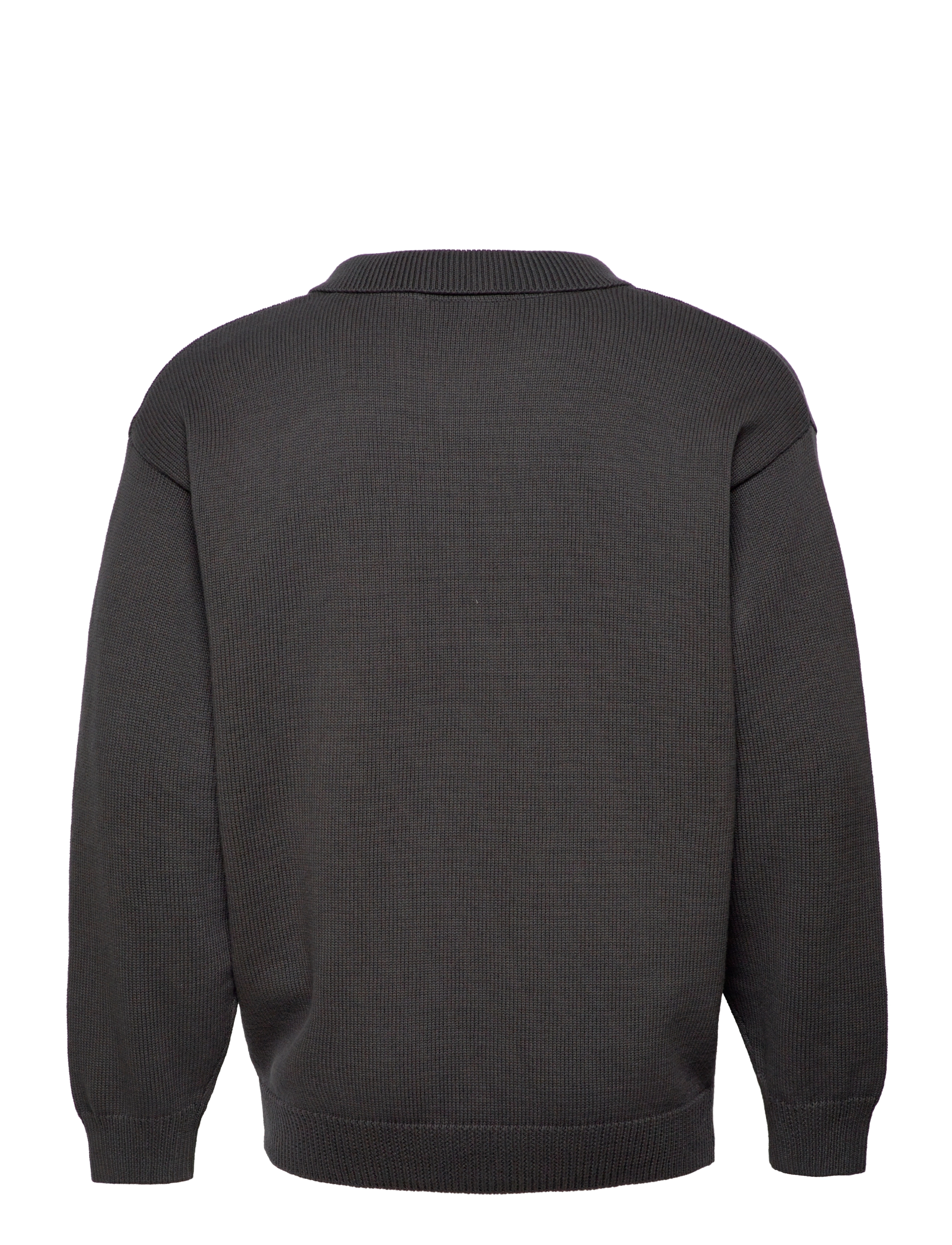 Lyle & Scott - Blousson Knitted Polo - gunmetal - 1