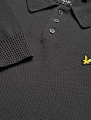 Lyle & Scott - Blousson Knitted Polo - knitted polos - gunmetal - 2