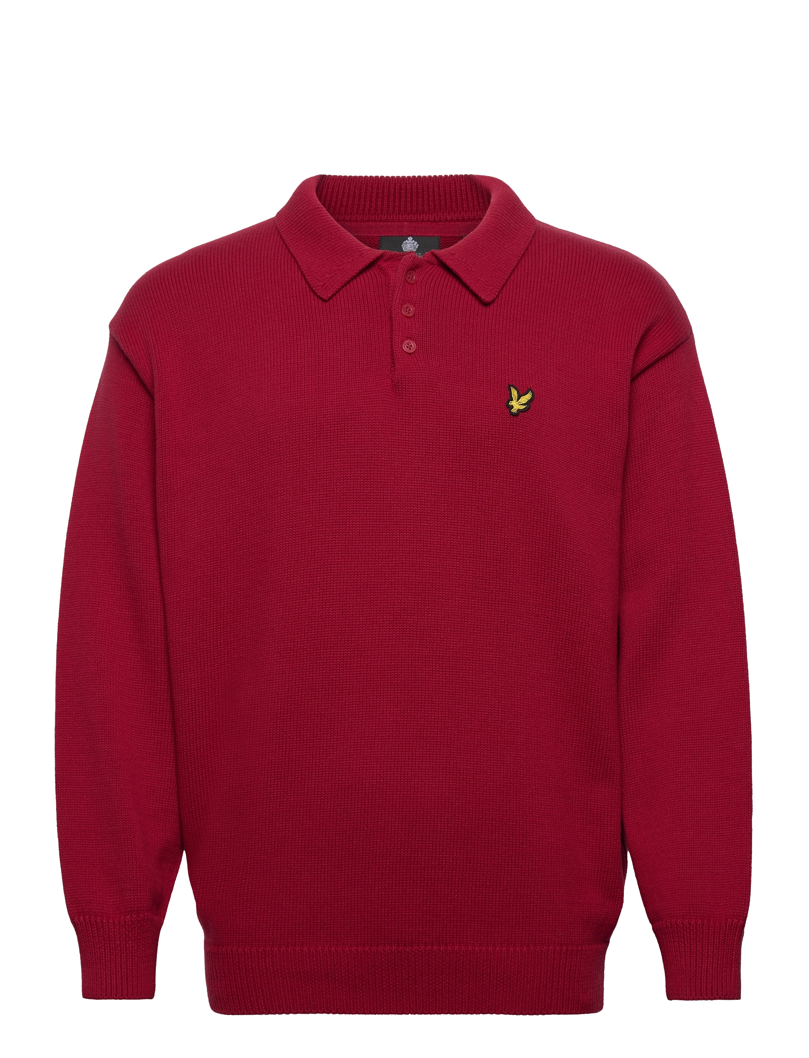 Blousson Knitted Polo - TUNNEL RED