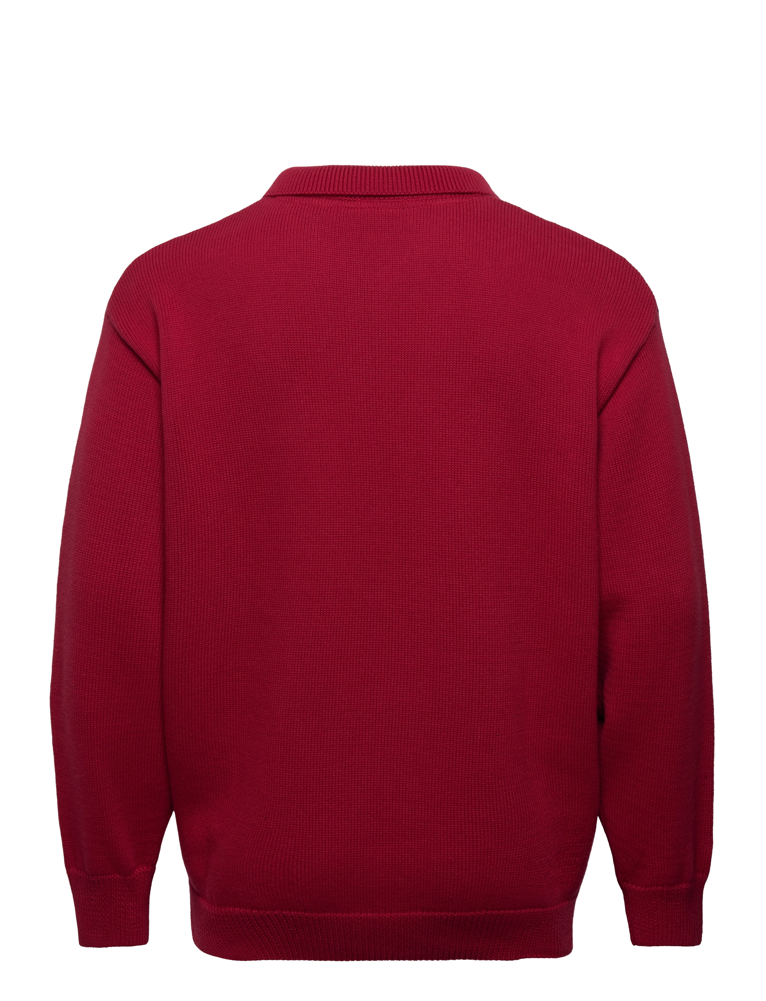 Lyle & Scott - Blousson Knitted Polo - tunnel red - 1