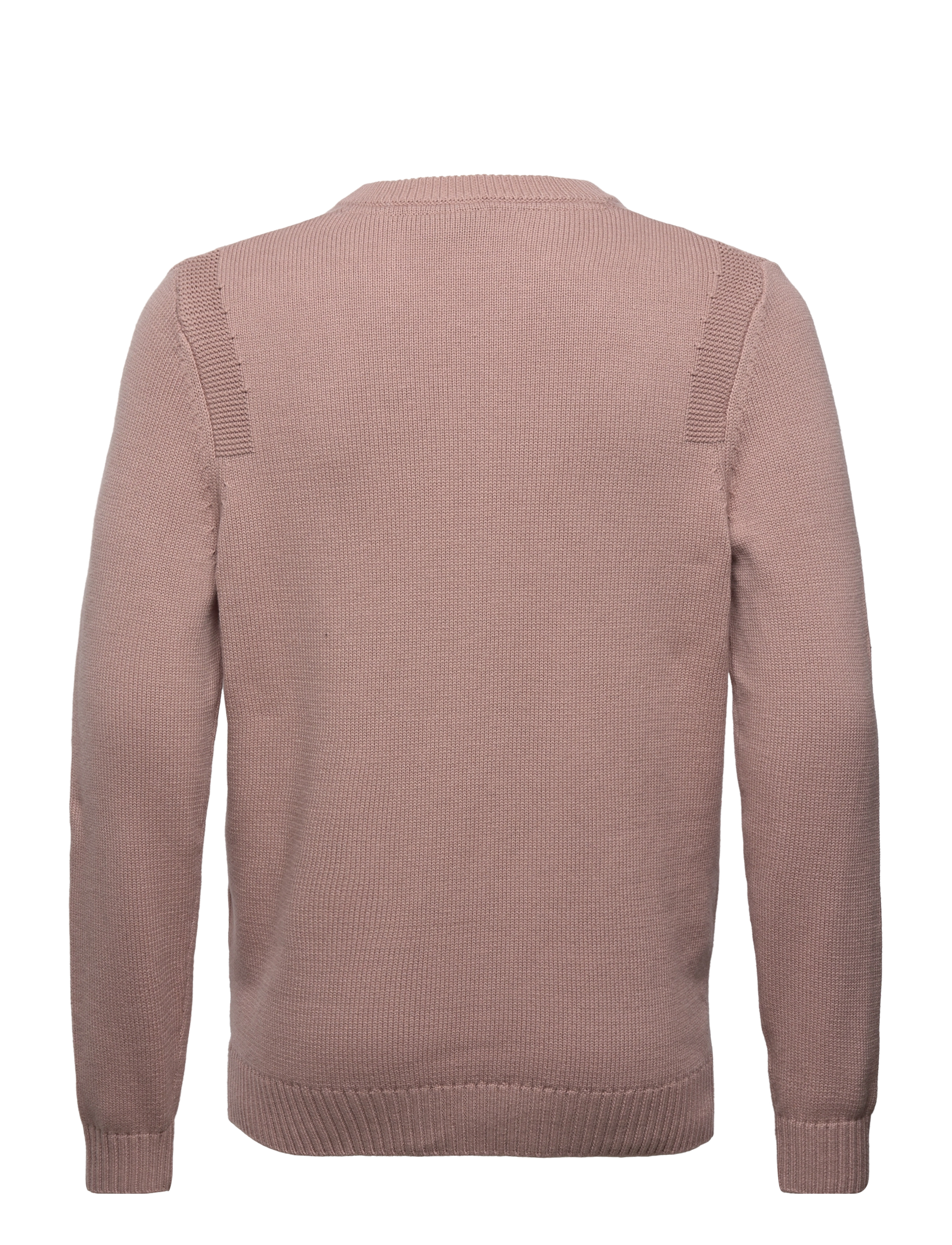Lyle & Scott - Utility V Neck - mauve dusk - 1