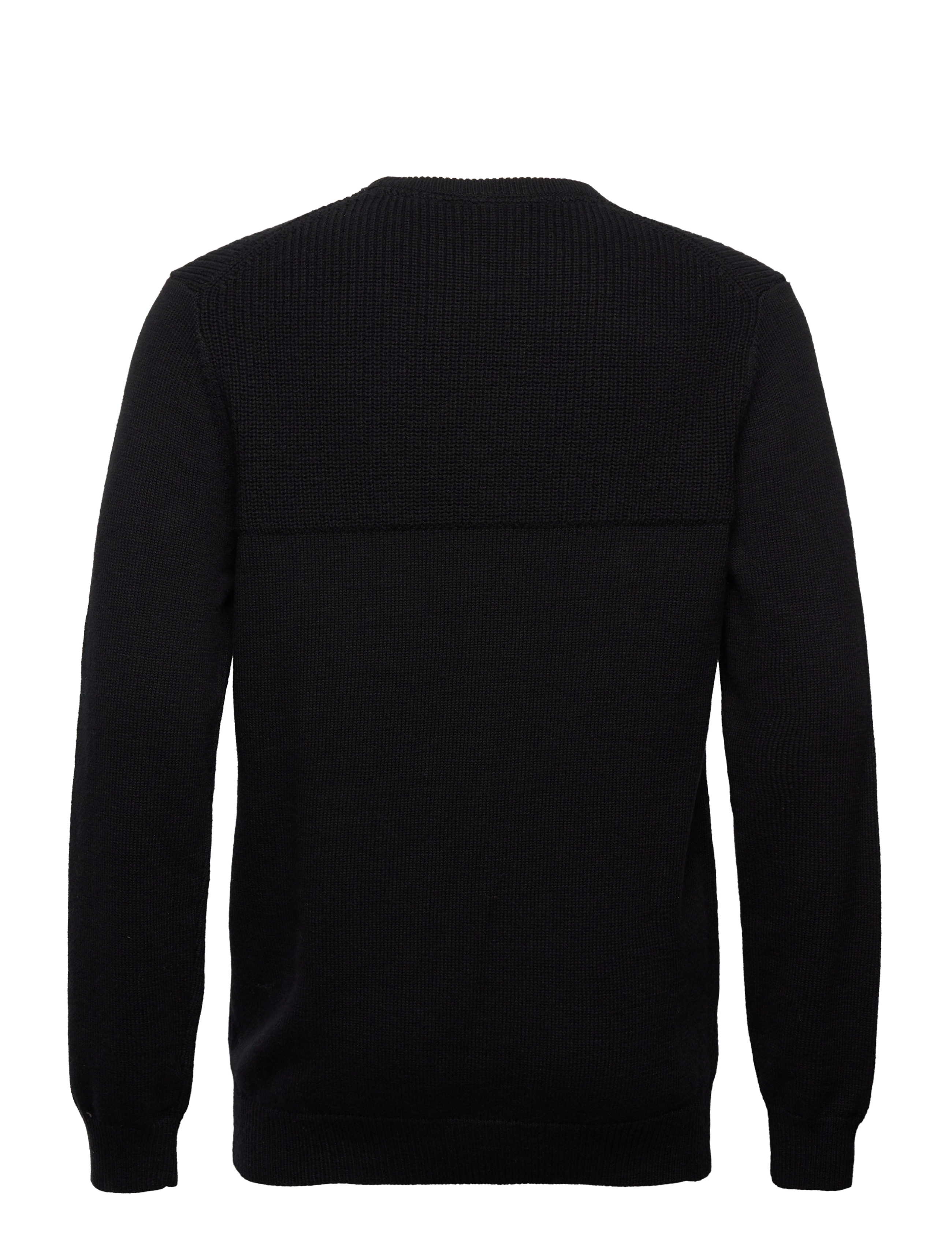 Lyle & Scott - Chunky Slub Jumper - jet black - 1