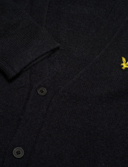 Lyle & Scott - Brushed Cardigan - basic gebreide truien - dark navy - 2