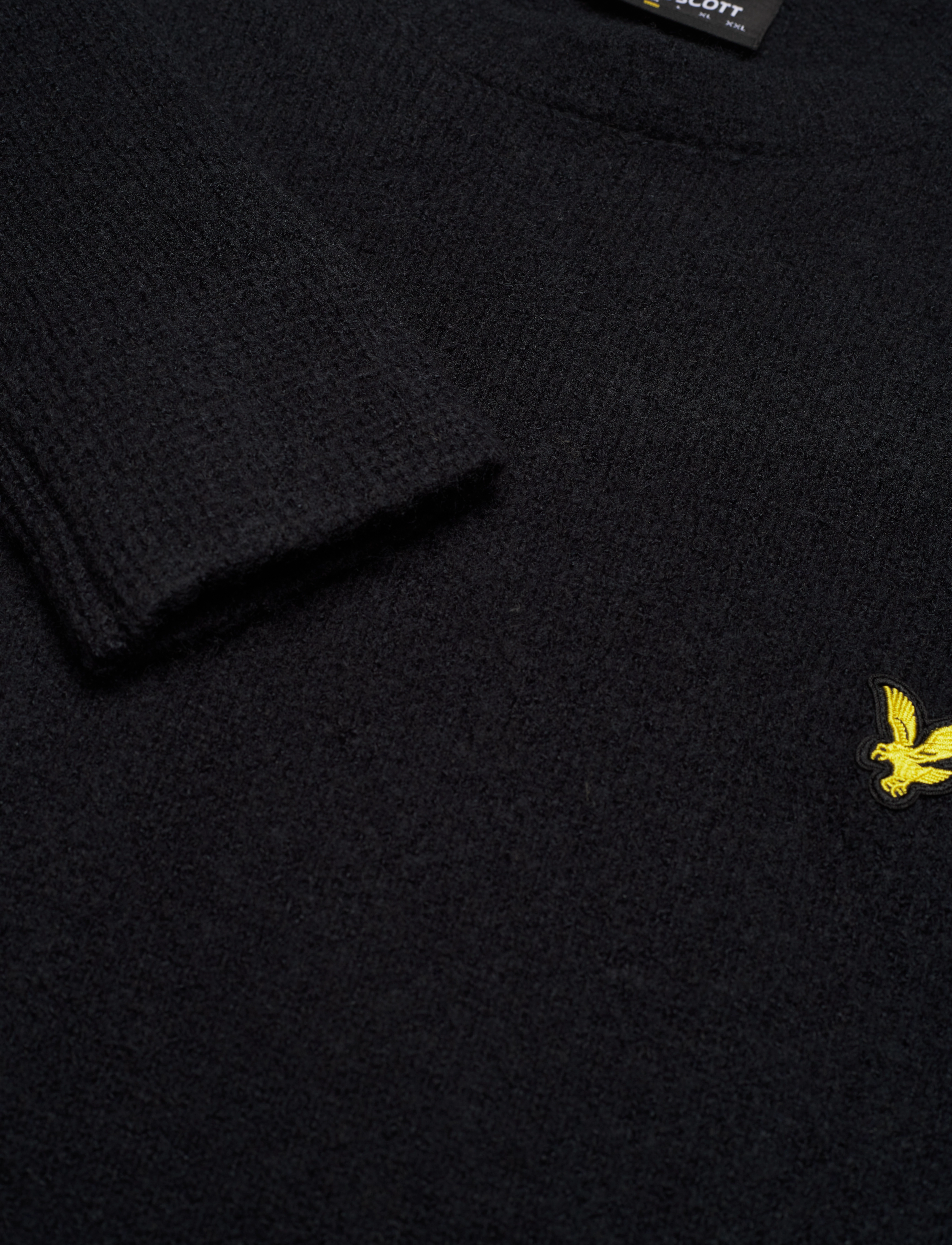 Lyle & Scott - Brushed Crew Neck - dark navy - 2