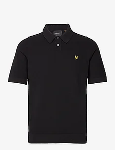 Textured Knitted Polo, Lyle & Scott
