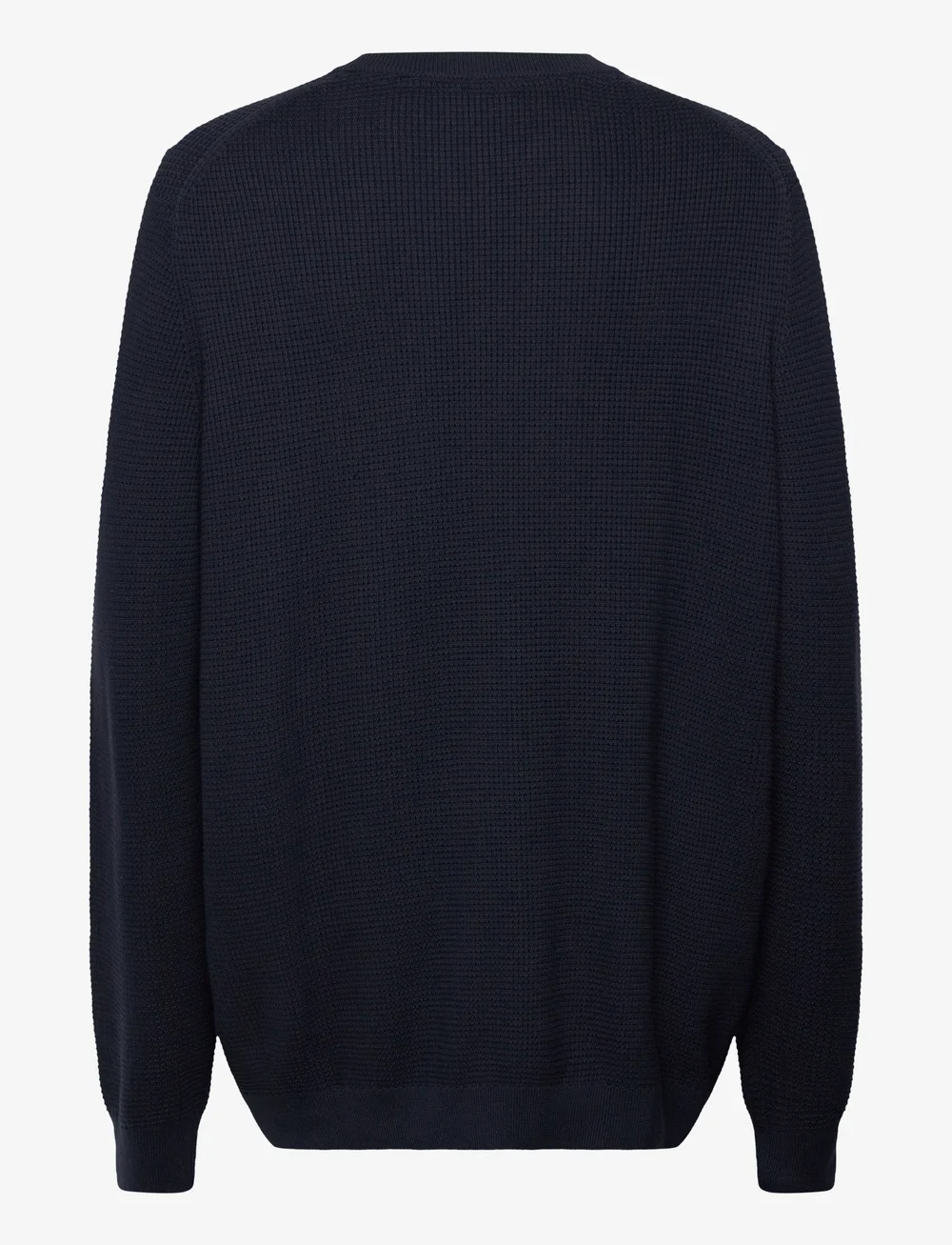 Lyle & Scott - Grid Knit Crew Neck Jumper - rundhalsad - dark navy - 2