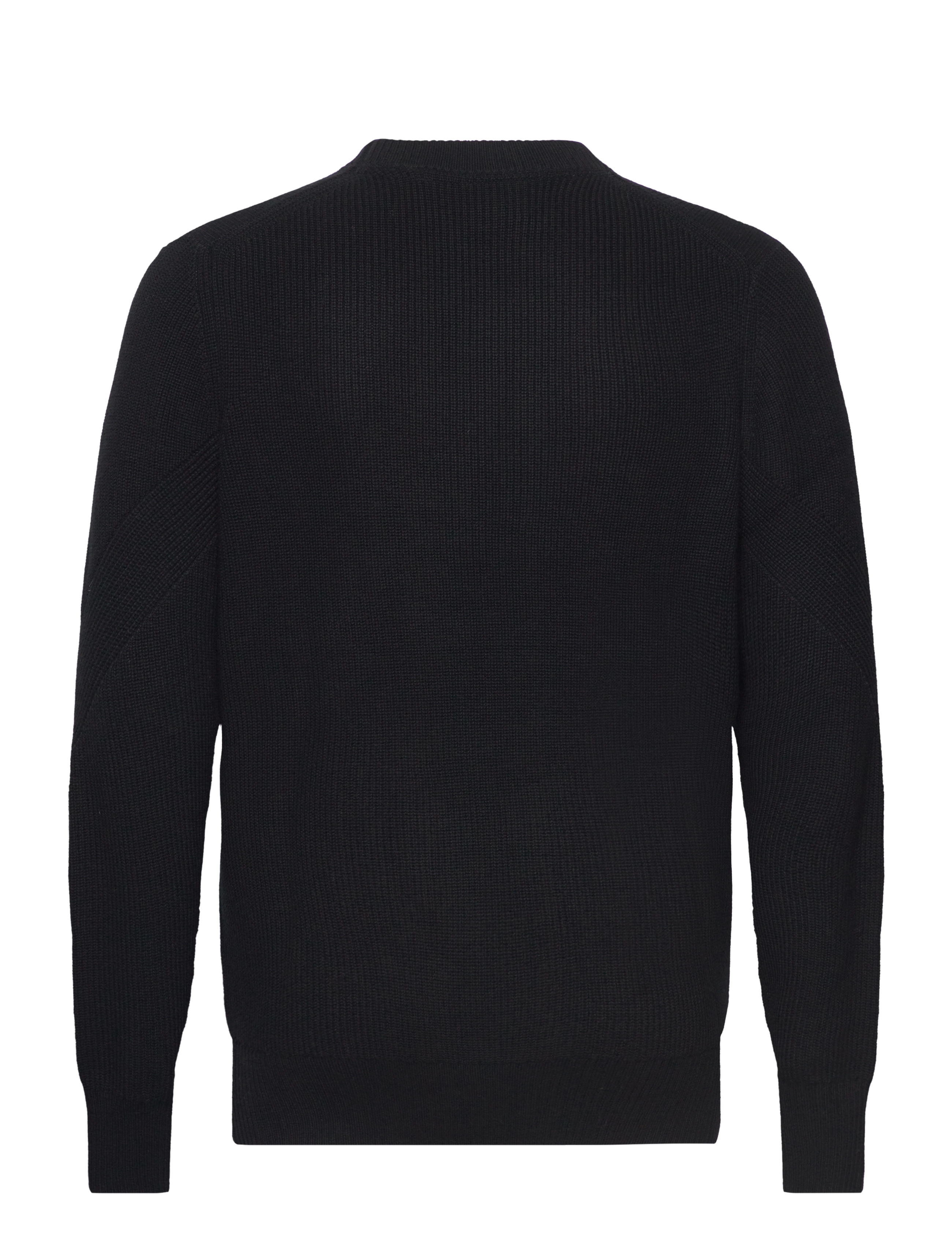 Lyle & Scott - Chevron Knit - x002 black ice - 1