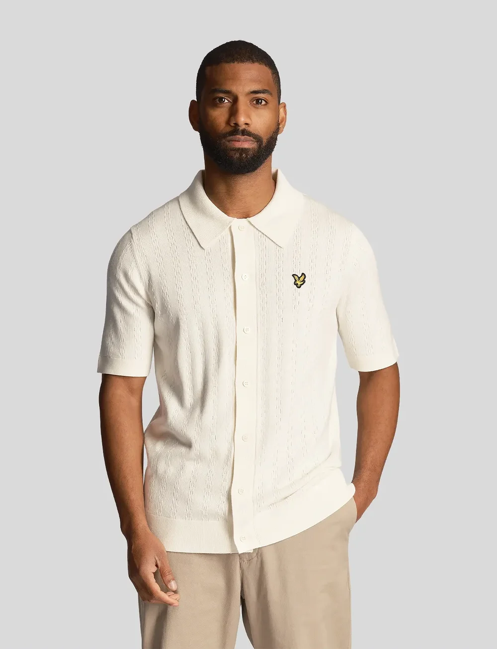 Grey lyle and scott polo online