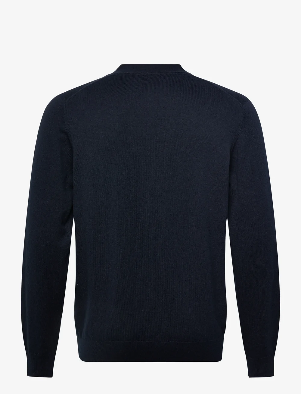 Lyle & Scott - Cotton Merino V Neck Cardigan - cardigans - z271 dark navy - 1