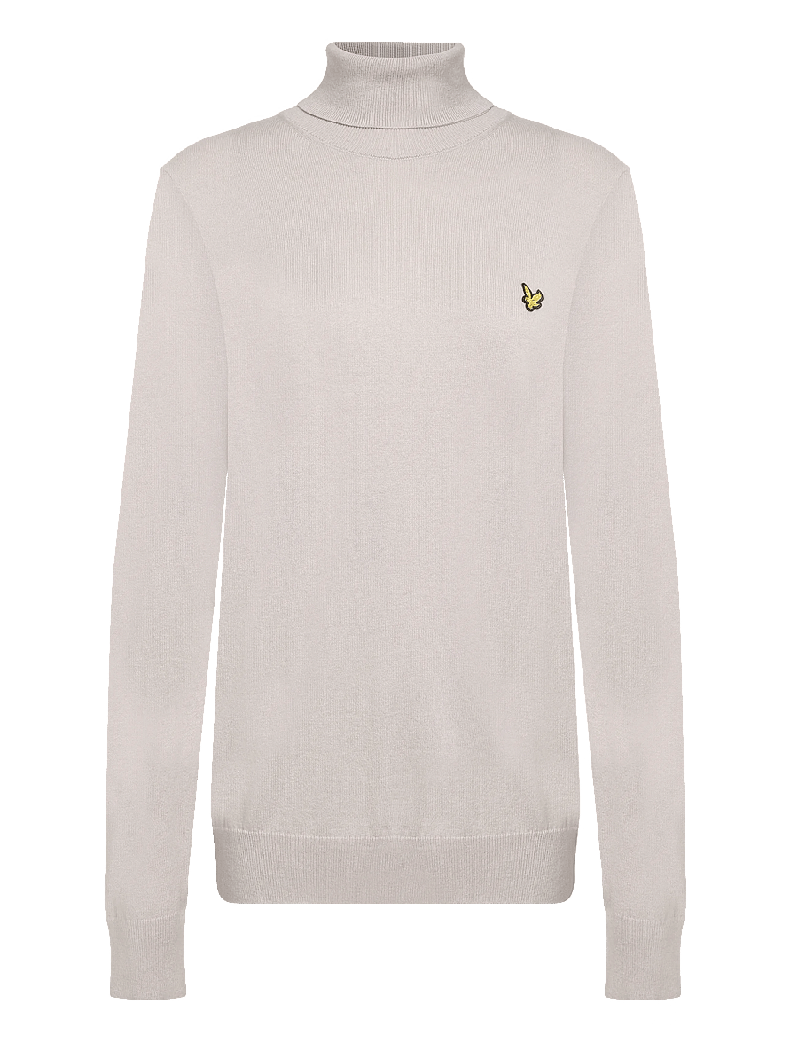 Lyle & Scott - Cotton Merino Turtleneck Jumper - poolokaulus - cove - 0