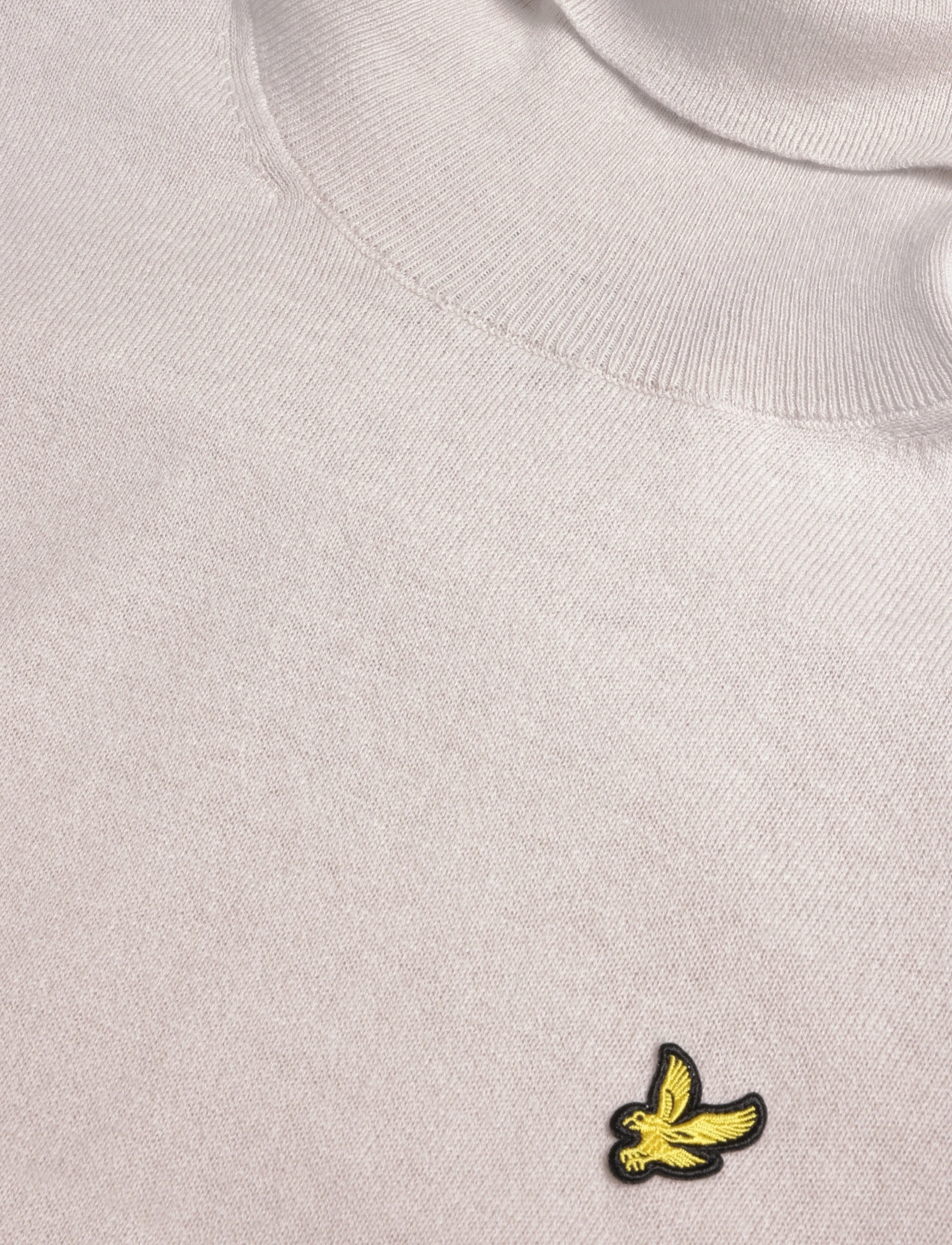 Lyle & Scott - Cotton Merino Turtleneck Jumper - poolokaulus - cove - 2