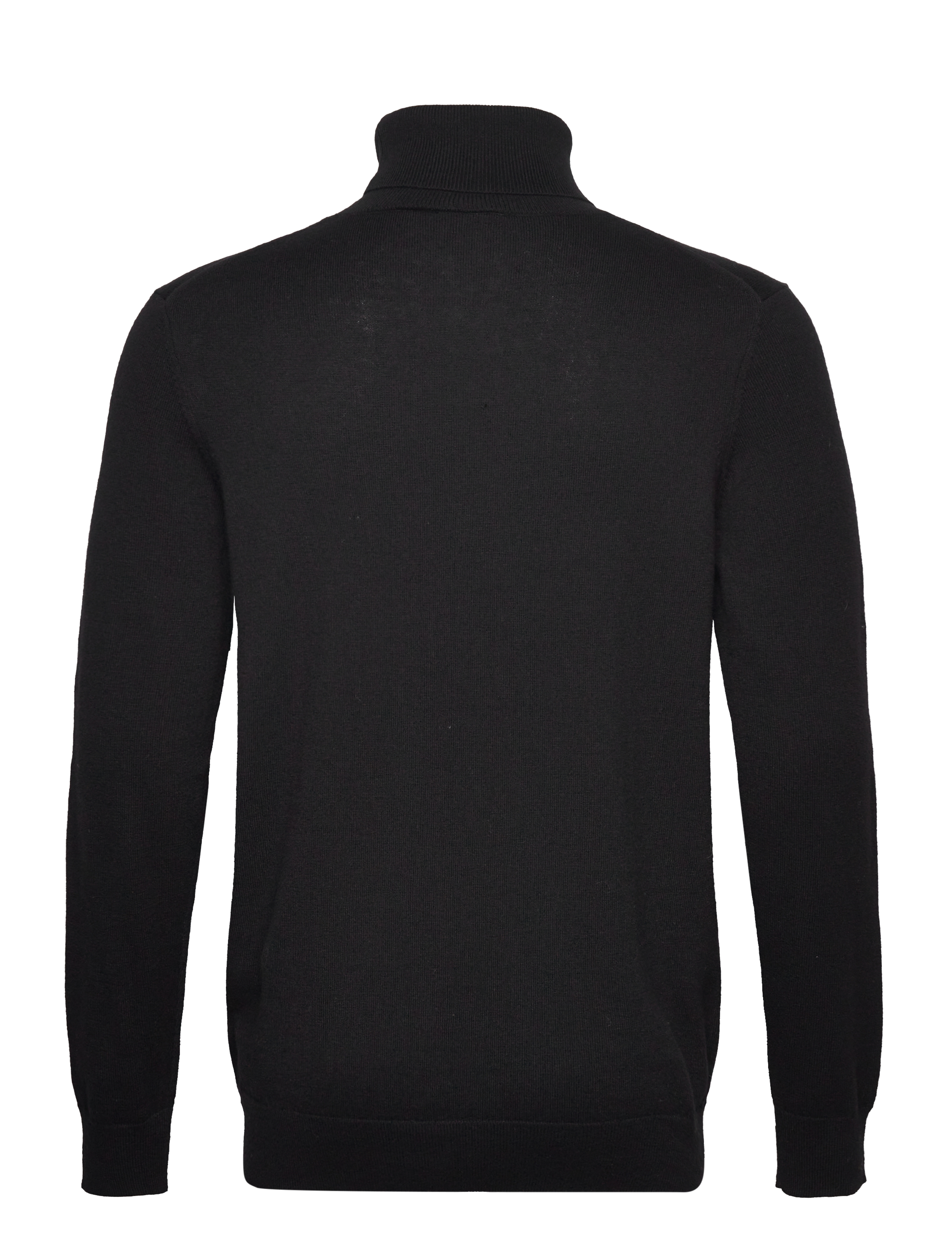 Lyle & Scott - Cotton Merino Turtleneck Jumper - rullekraver - jet black - 1