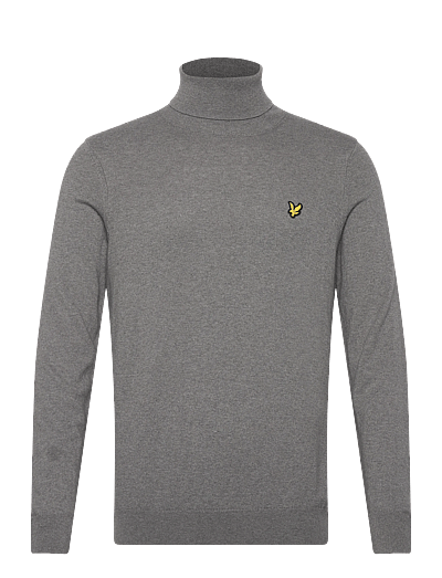Cotton Merino Turtleneck Jumper - Rullekraver