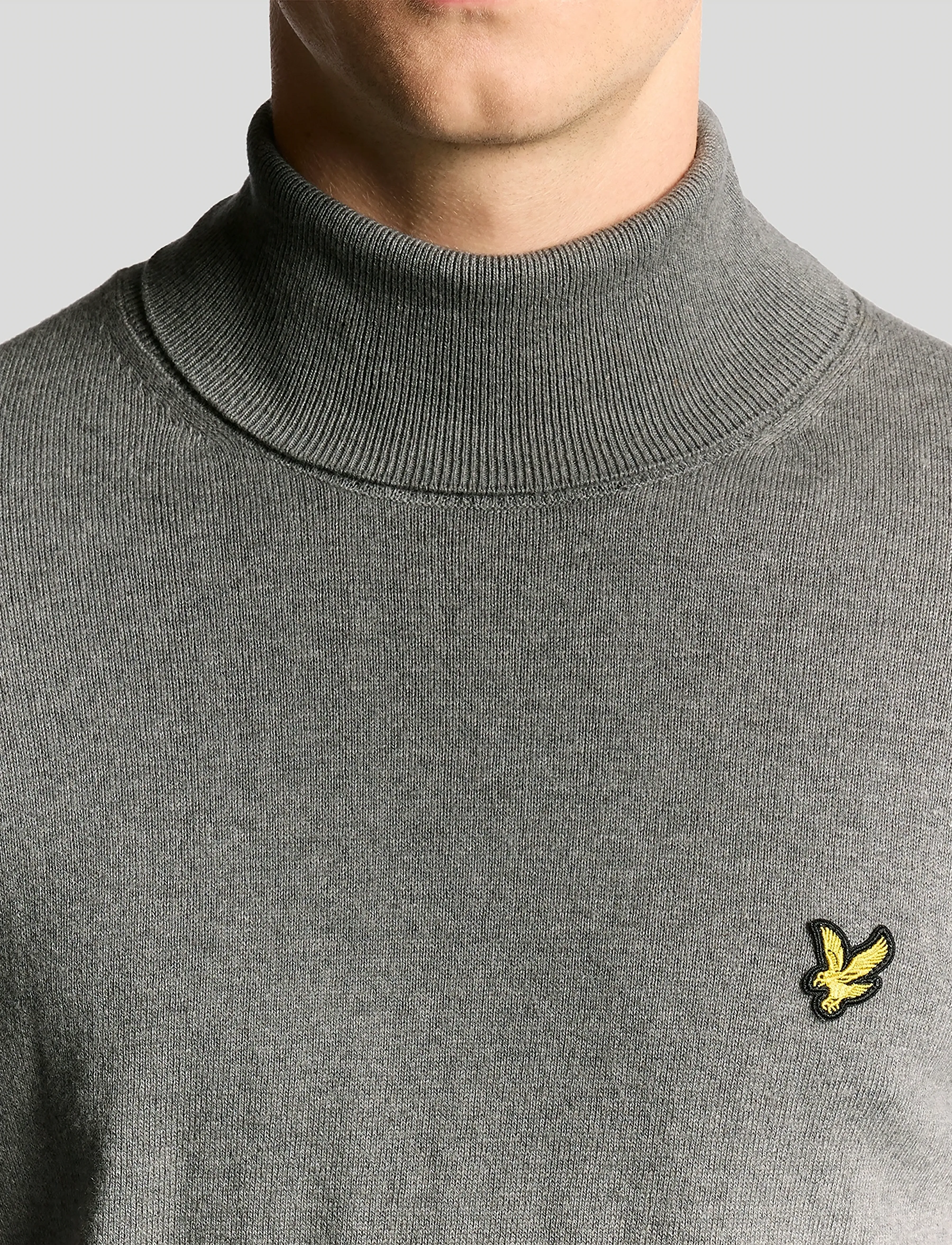 Lyle & Scott Cotton Merino Turtleneck Jumper polotröjor herr – bild 5