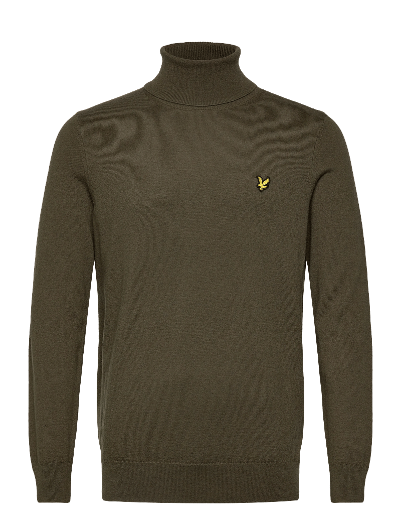 Lyle & Scott - Cotton Merino Turtleneck Jumper - rollkragen - x848 deep depths - 1
