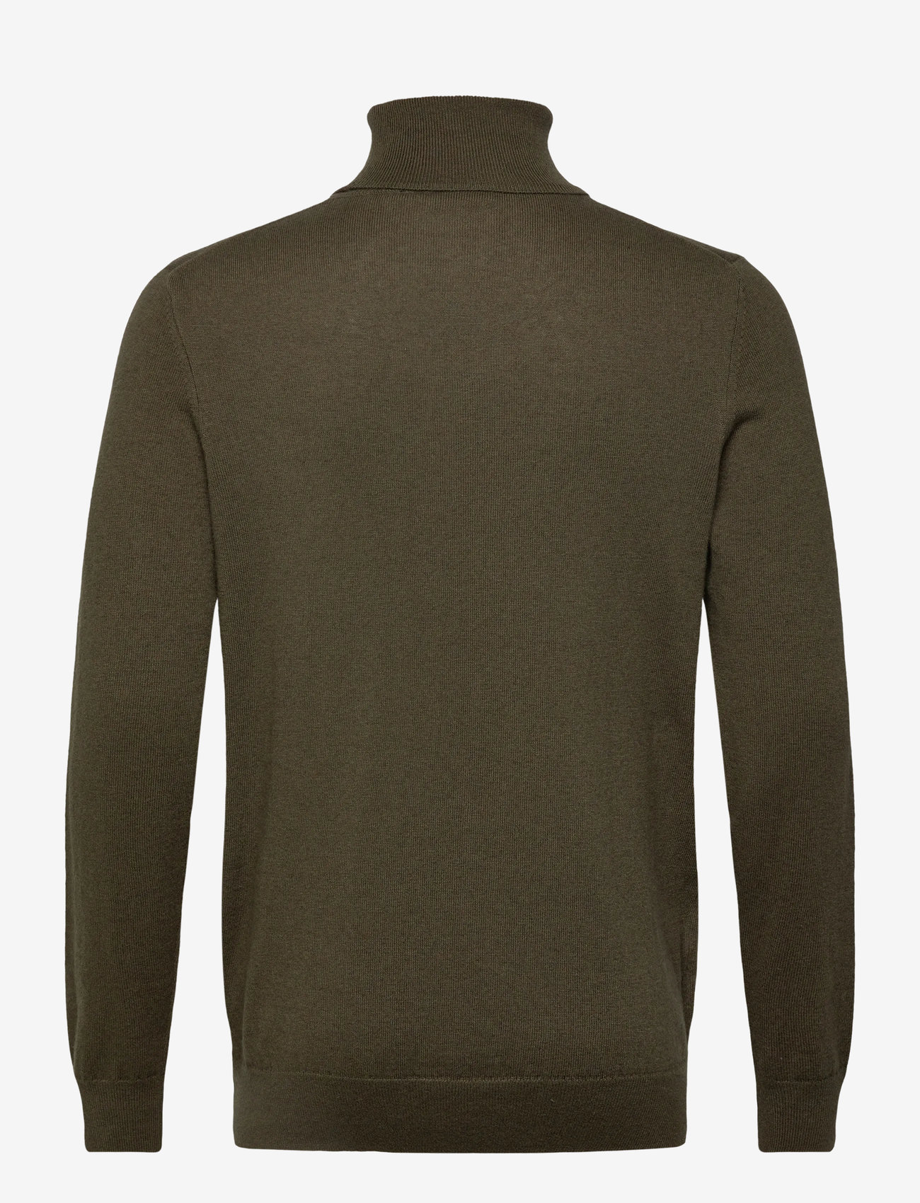 Lyle & Scott - Cotton Merino Turtleneck Jumper - rollkragen - x848 deep depths - 2