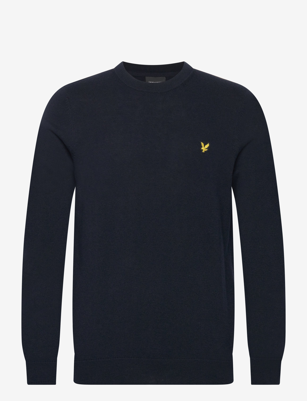 Lyle & Scott - Cotton Merino Crew Neck Jumper - rundhalsad - dark navy - 1