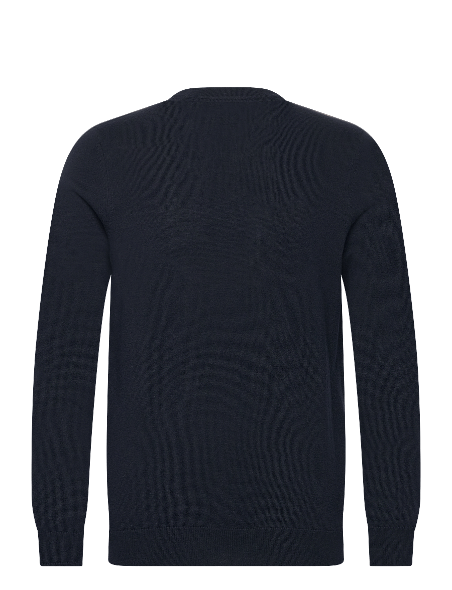Lyle & Scott - Cotton Merino Crew Neck Jumper - rundhals - dark navy - 2
