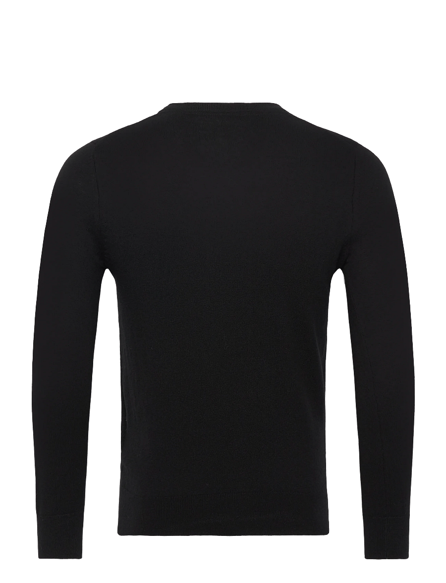 Lyle & Scott - Cotton Merino Crew Neck Jumper - rundhals - jet black - 2