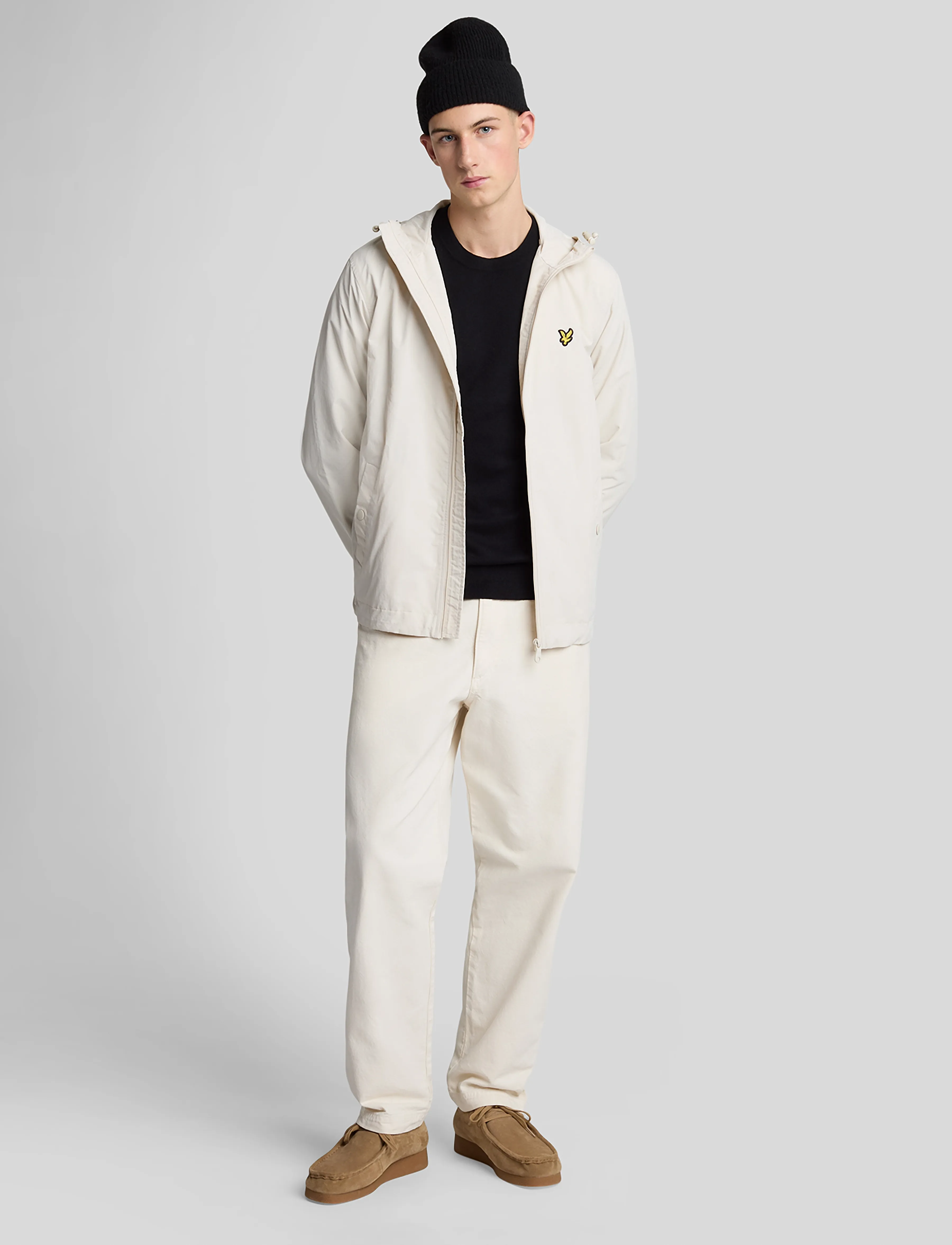 Lyle & Scott - Cotton Merino Crew Neck Jumper - rundhals - jet black - 5