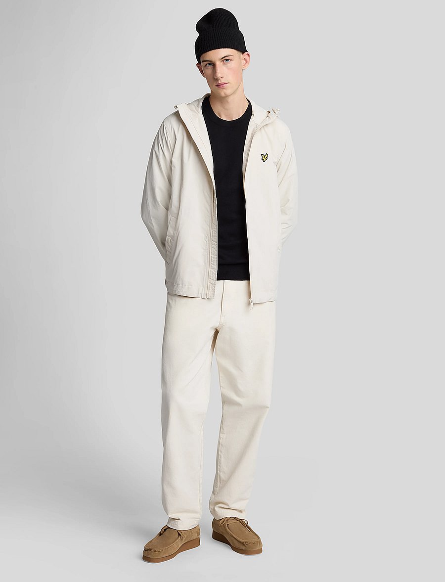 Lyle & Scott - Cotton Merino Crew Neck Jumper - Ümara kaelusega - jet black - 5