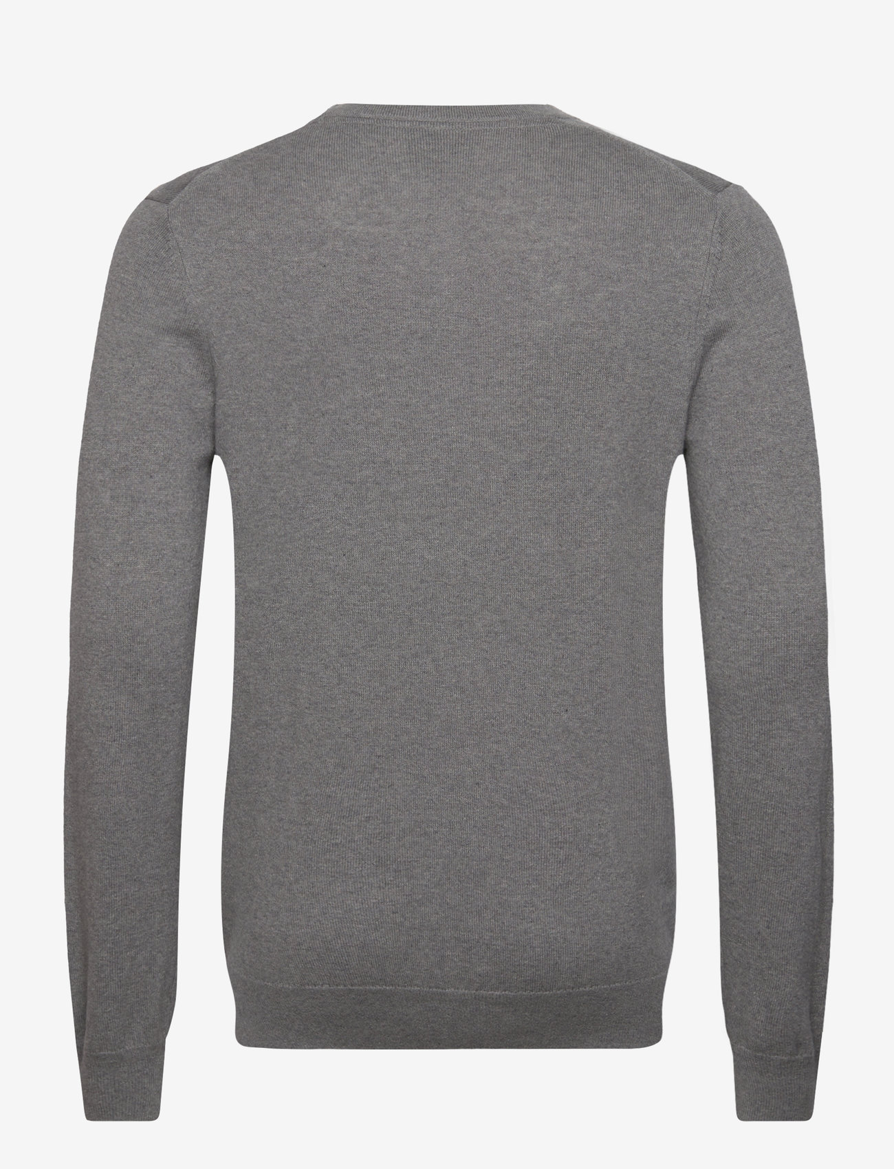 Lyle & Scott - Cotton Merino Crew Neck Jumper - pyöreäaukkoiset - t28 mid grey marl - 2