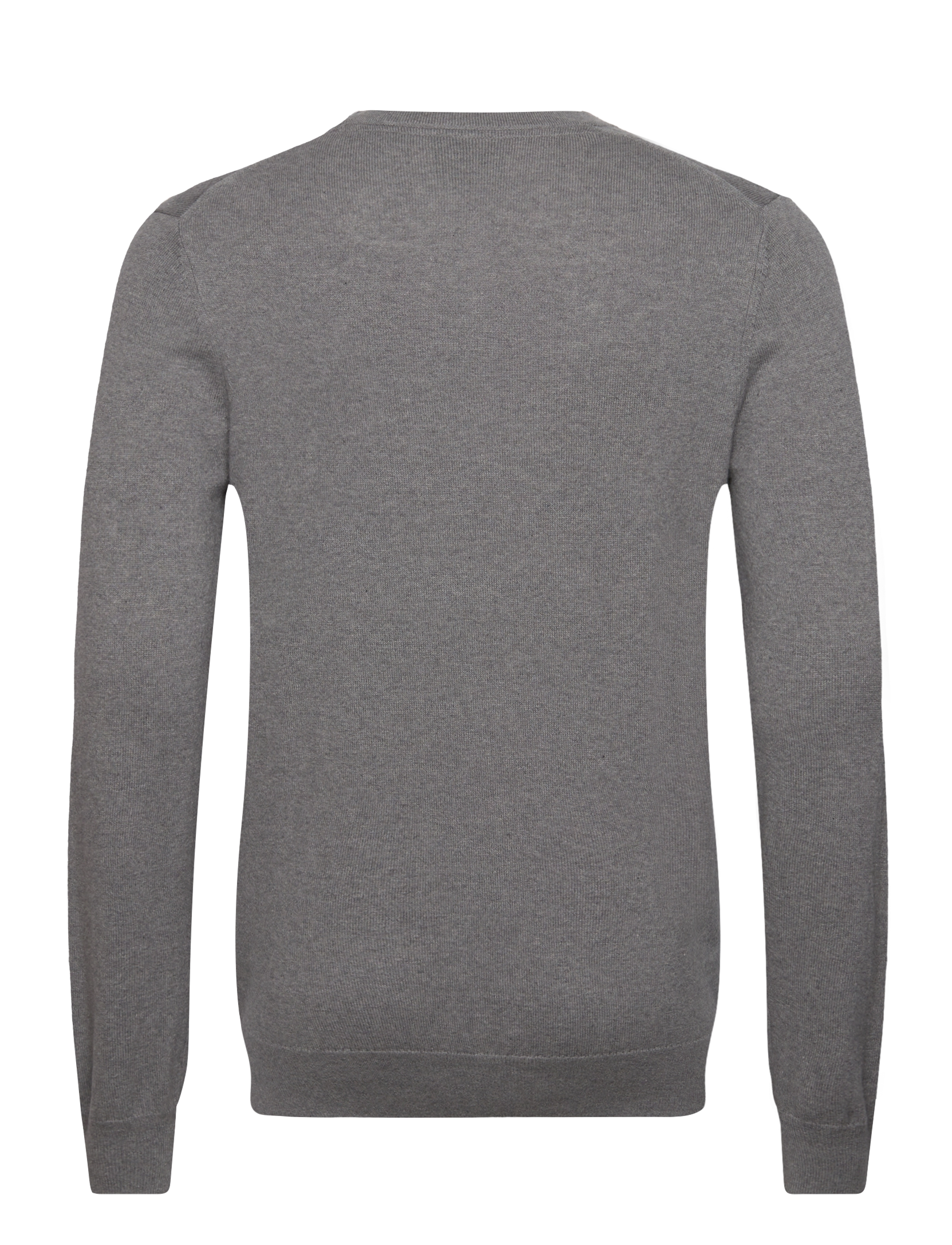 Lyle & Scott - Cotton Merino Crew Neck Jumper - rundhals - t28 mid grey marl - 2