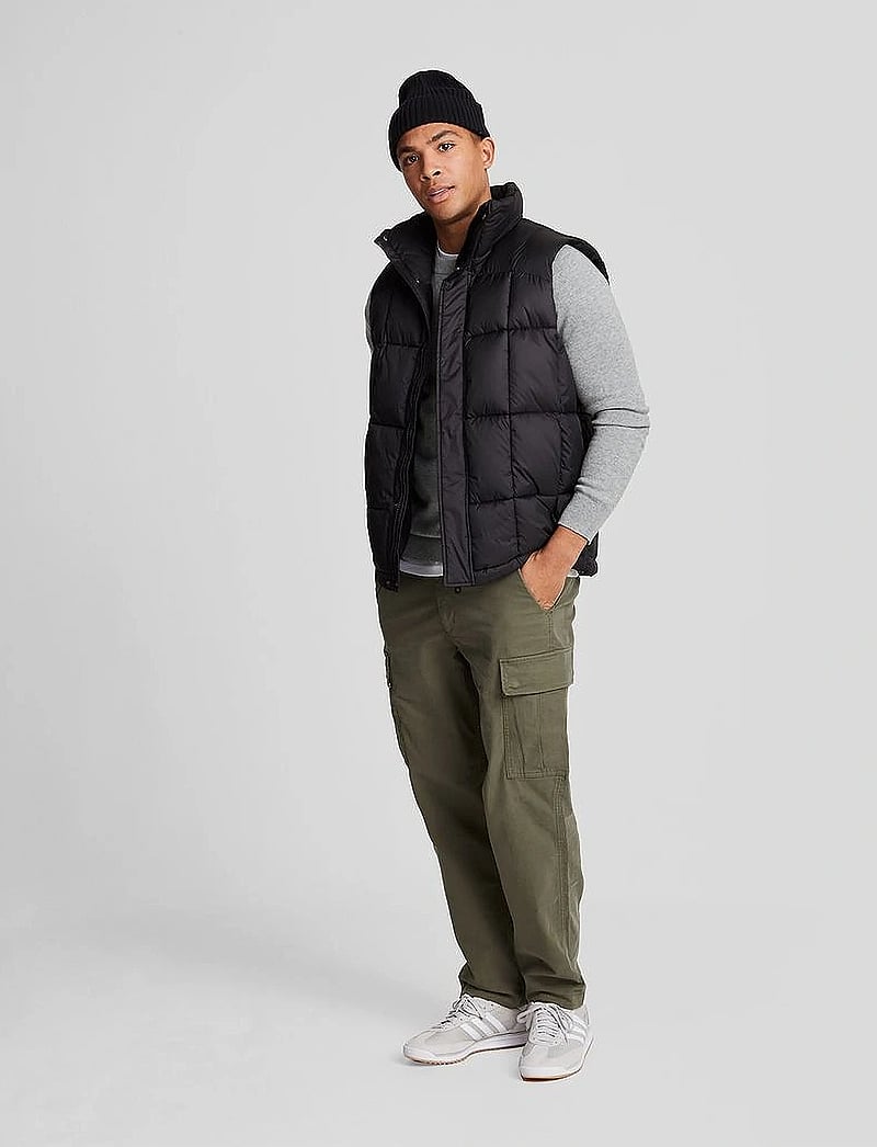 Lyle & Scott - Cotton Merino Crew Neck Jumper - pyöreäaukkoiset - t28 mid grey marl - 4