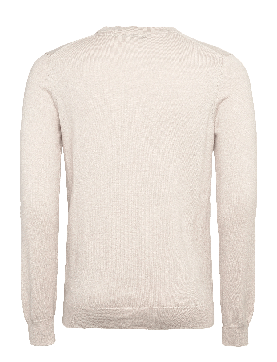 Lyle & Scott - Cotton Merino Crew Neck Jumper - Ümmarguse kaelusega kudumid - w870 cove - 2