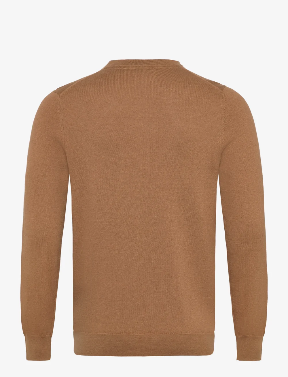 Lyle & Scott - Cotton Merino Crew Neck Jumper - rund hals - x851 tigers eye - 1