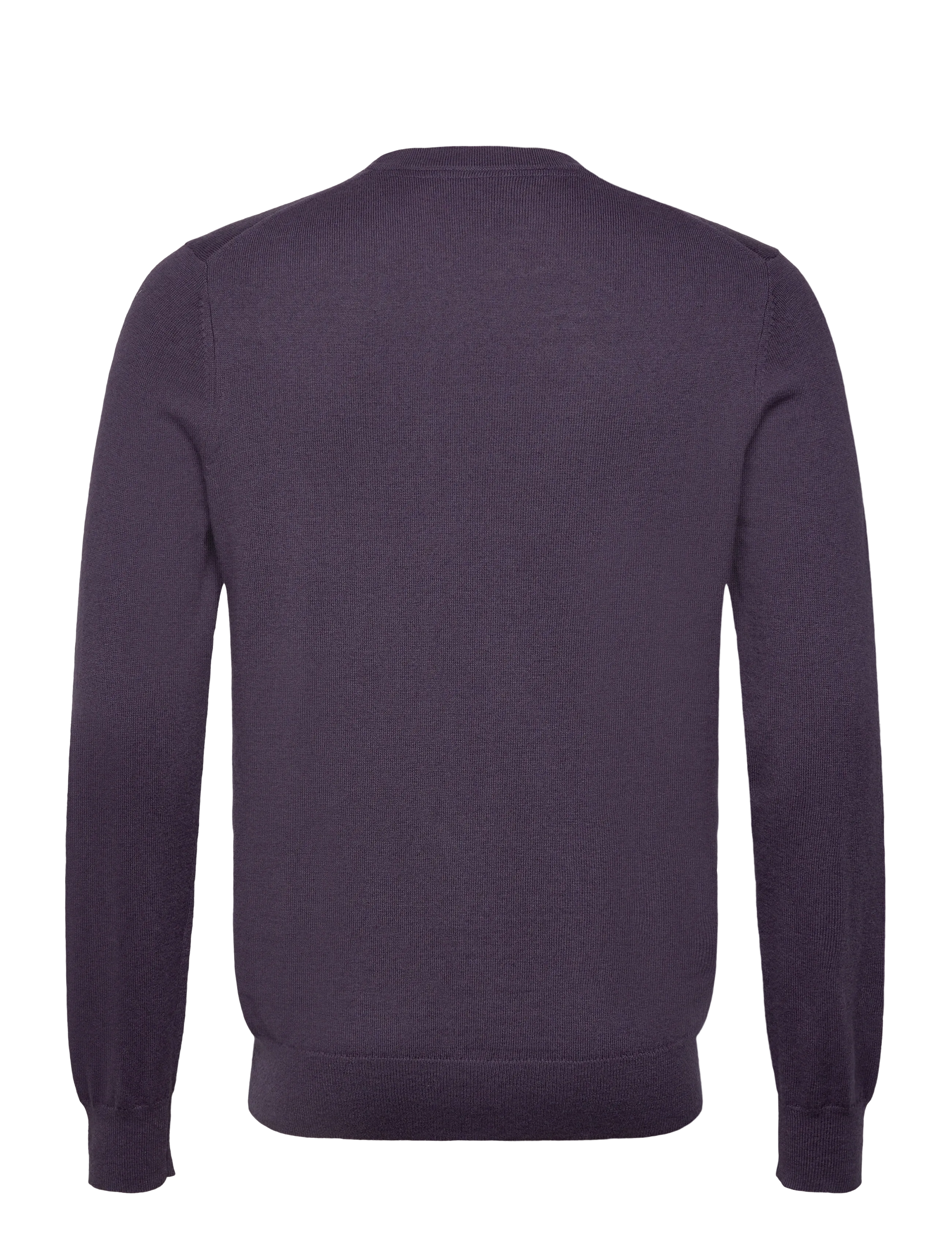Lyle & Scott - Cotton Merino Crew Neck Jumper - rund hals - x854 graystone - 2