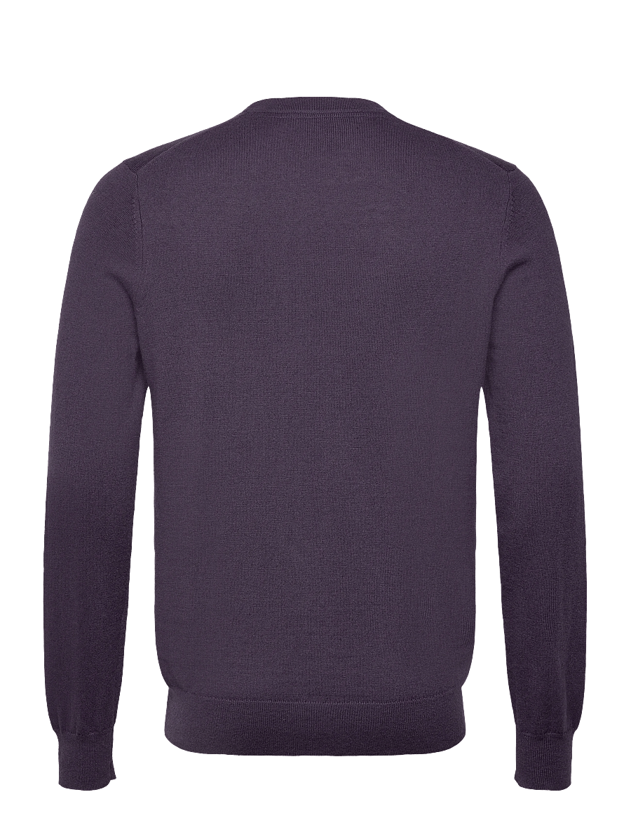 Lyle & Scott - Cotton Merino Crew Neck Jumper - Ümmarguse kaelusega kudumid - x854 graystone - 2