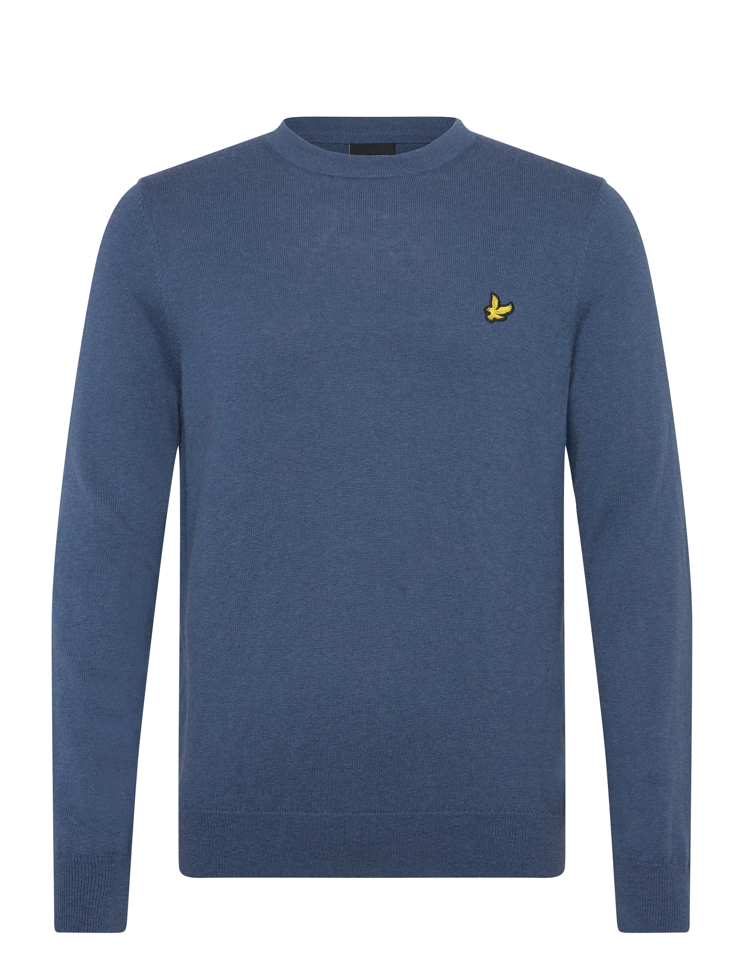 Lyle & Scott Cotton Merino Crew Neck Jumper - Basic-Strickmode - X862 DEEP WATER / blue